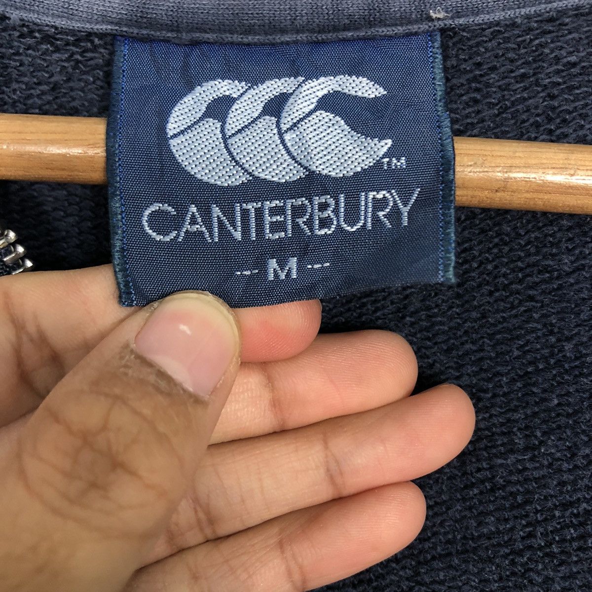 Canterbury of New Zealand × Japanese Brand × Vintage 📌Vintage Zipper Jacket Canterbury Distressed Design Size US M / EU 48-50 / 2 - 21 Thumbnail