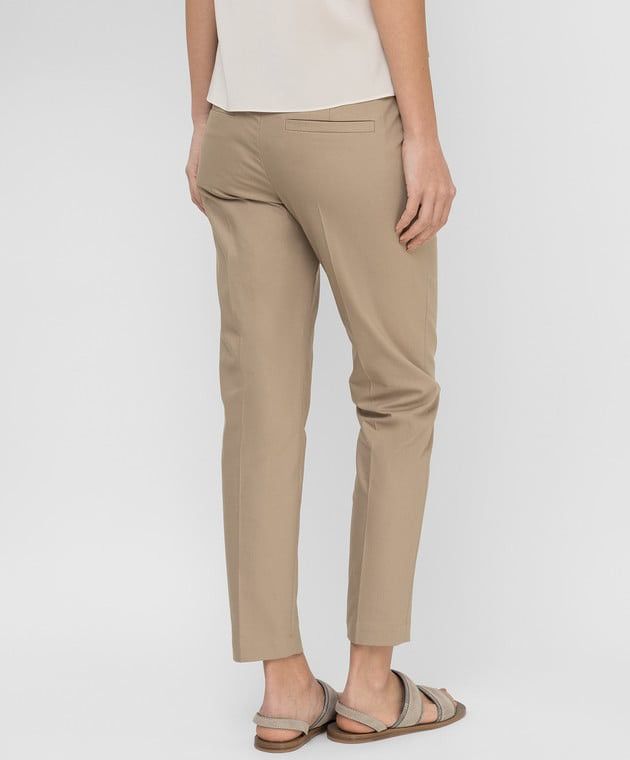 Brunello Cucinelli 🇮🇹 Brunello Cucinelli Classic Slim-Fit Women’s Pants Rare Size 28" / US 6 / IT 42 - 5 Thumbnail
