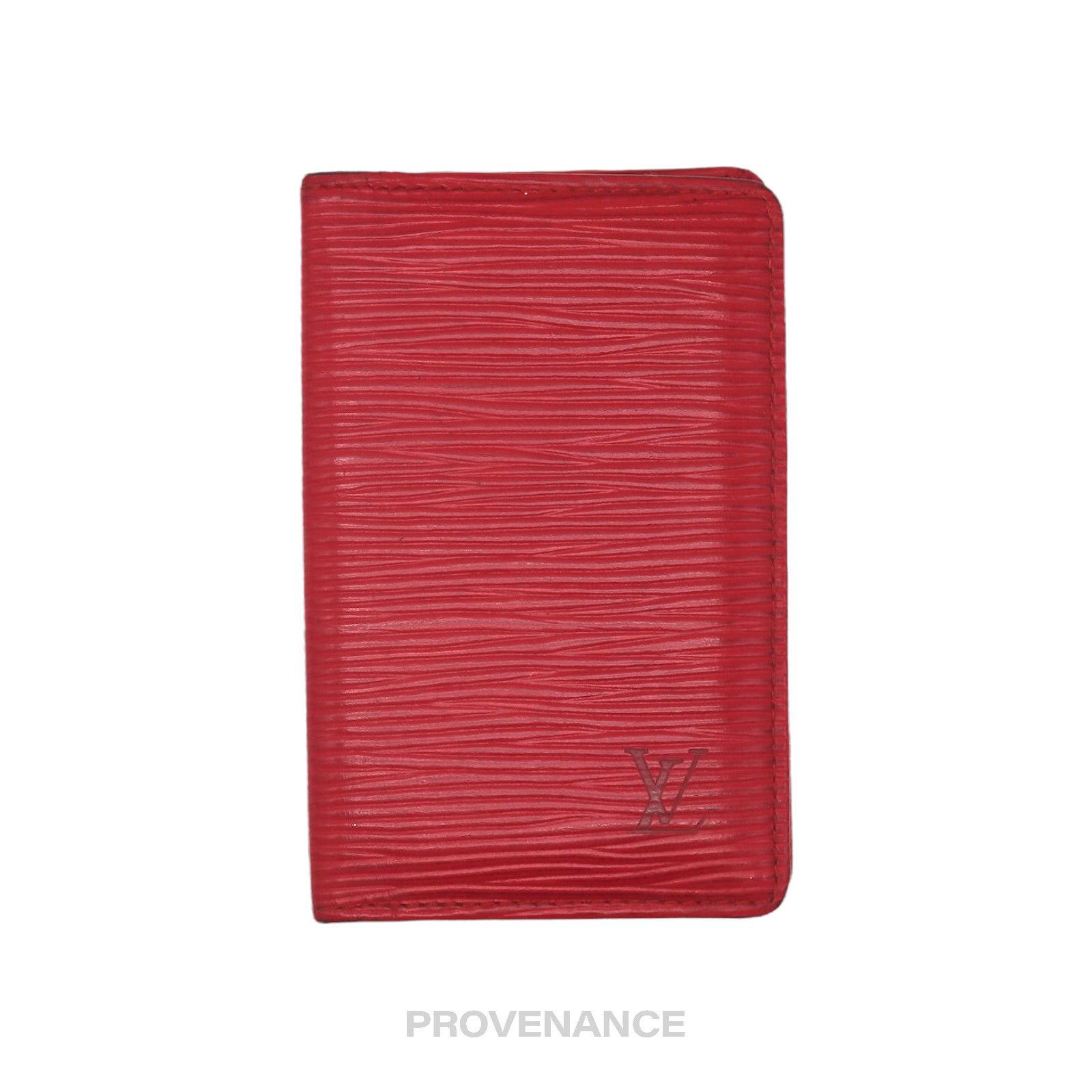 Louis Vuitton 🔴 Louis Vuitton Pocket Organizer Wallet - Red Epi Leather Size ONE SIZE - 2 Thumbnail