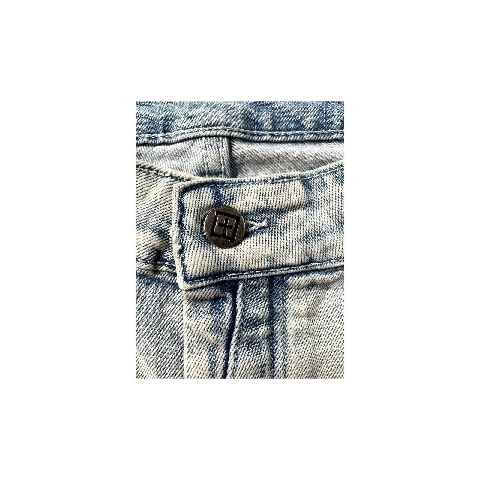 Ksubi Ksubi Light Wash & Red Jeans Size US 34 / EU 50 - 5 Thumbnail