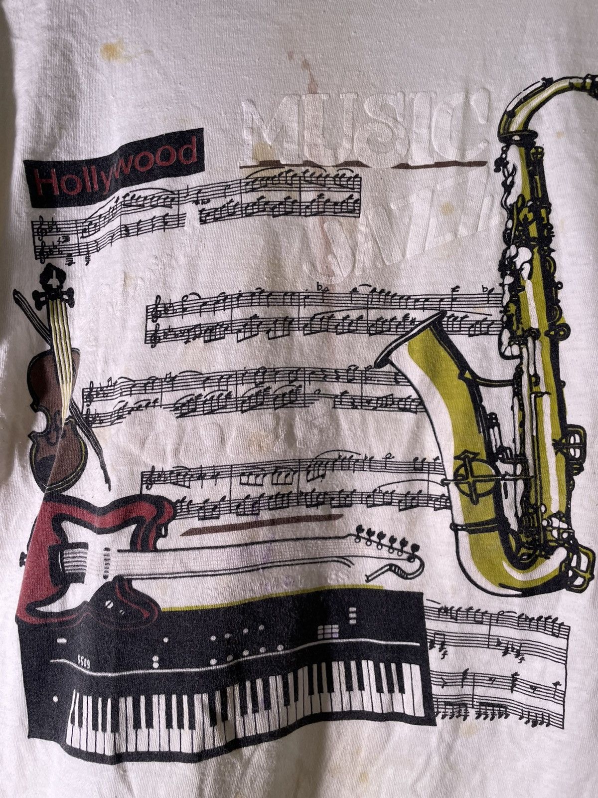 Vintage 90’s 2000’s Y2K VTG Vintage Hollywood CA Jazz Music T Shirt Size US L / EU 52-54 / 3 - 5 Thumbnail