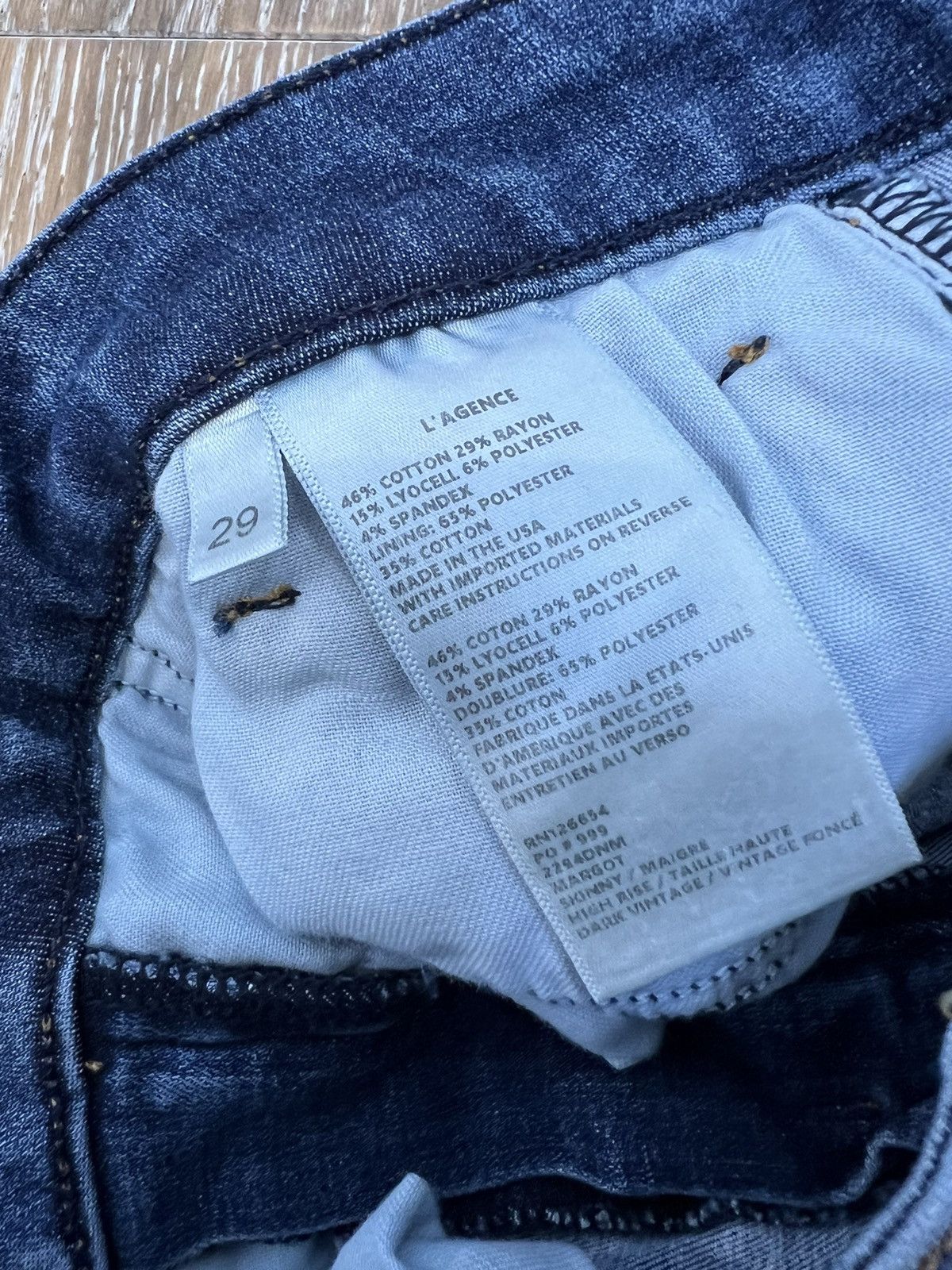 L'AGENCE L’Agence Jeans Size 29" - 4 Thumbnail