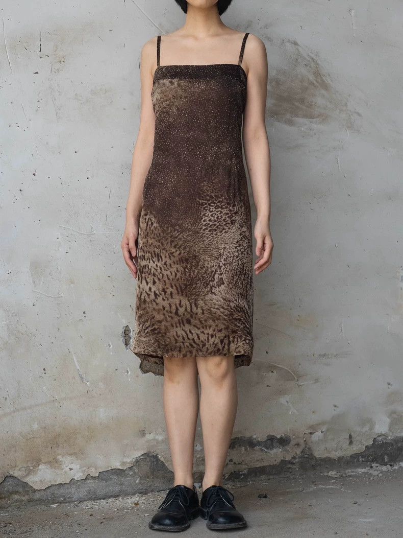 Kenzo KENZO Leopard print silk strapless dress vintage Size XS / US 0-2 / IT 36-38 - 1 Thumbnail