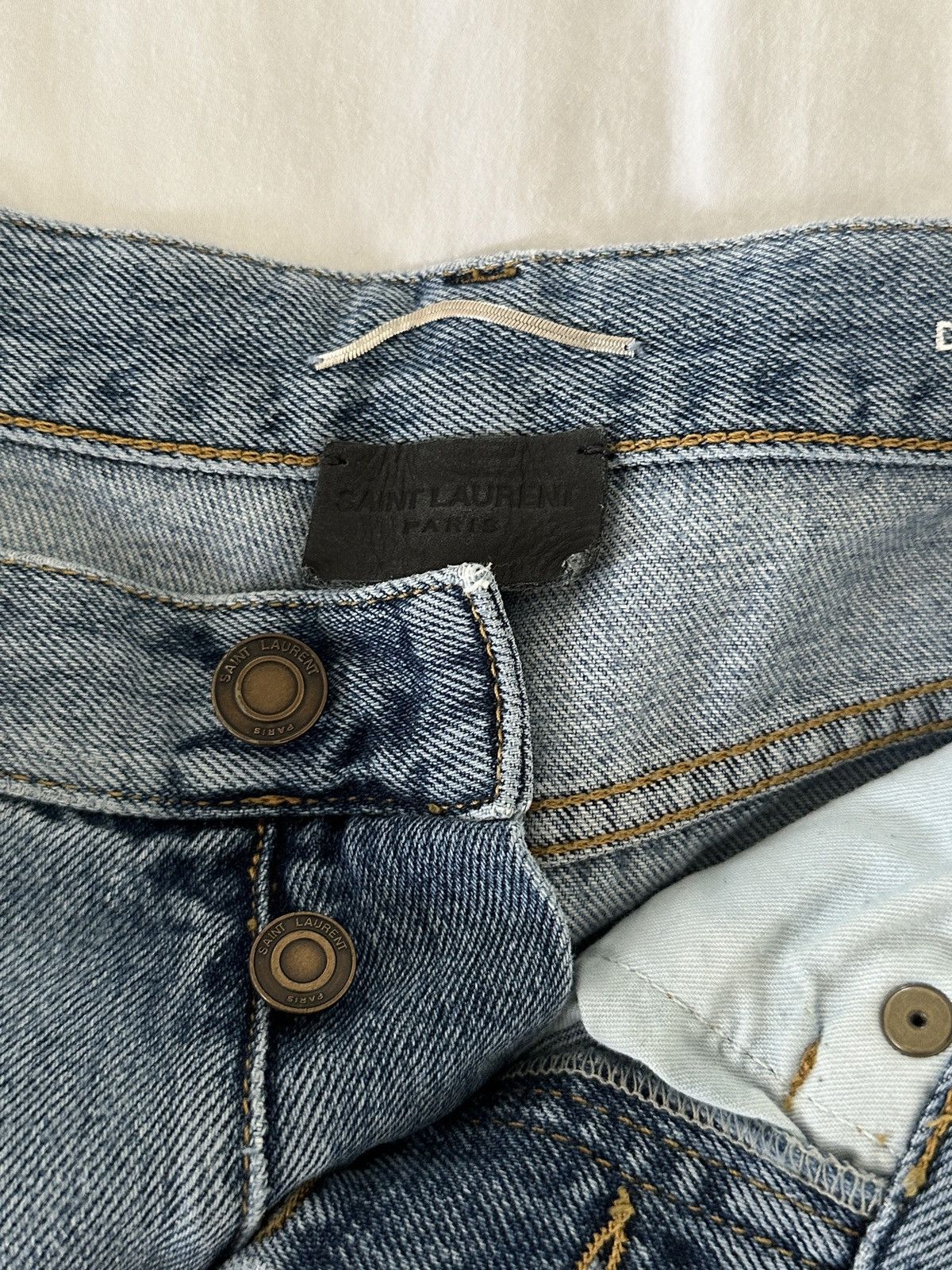 Saint Laurent Paris Saint laurent Paris denim Size US 30 / EU 46 - 9 Thumbnail