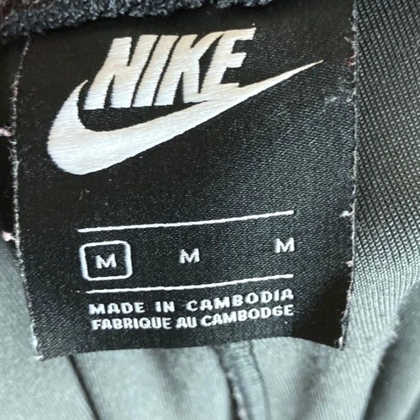 Nike Nike Womens Sweatpants Black Velour Pull On Drawstring Joggers Medium Size 24" / US 00 / IT 34 - 4 Thumbnail