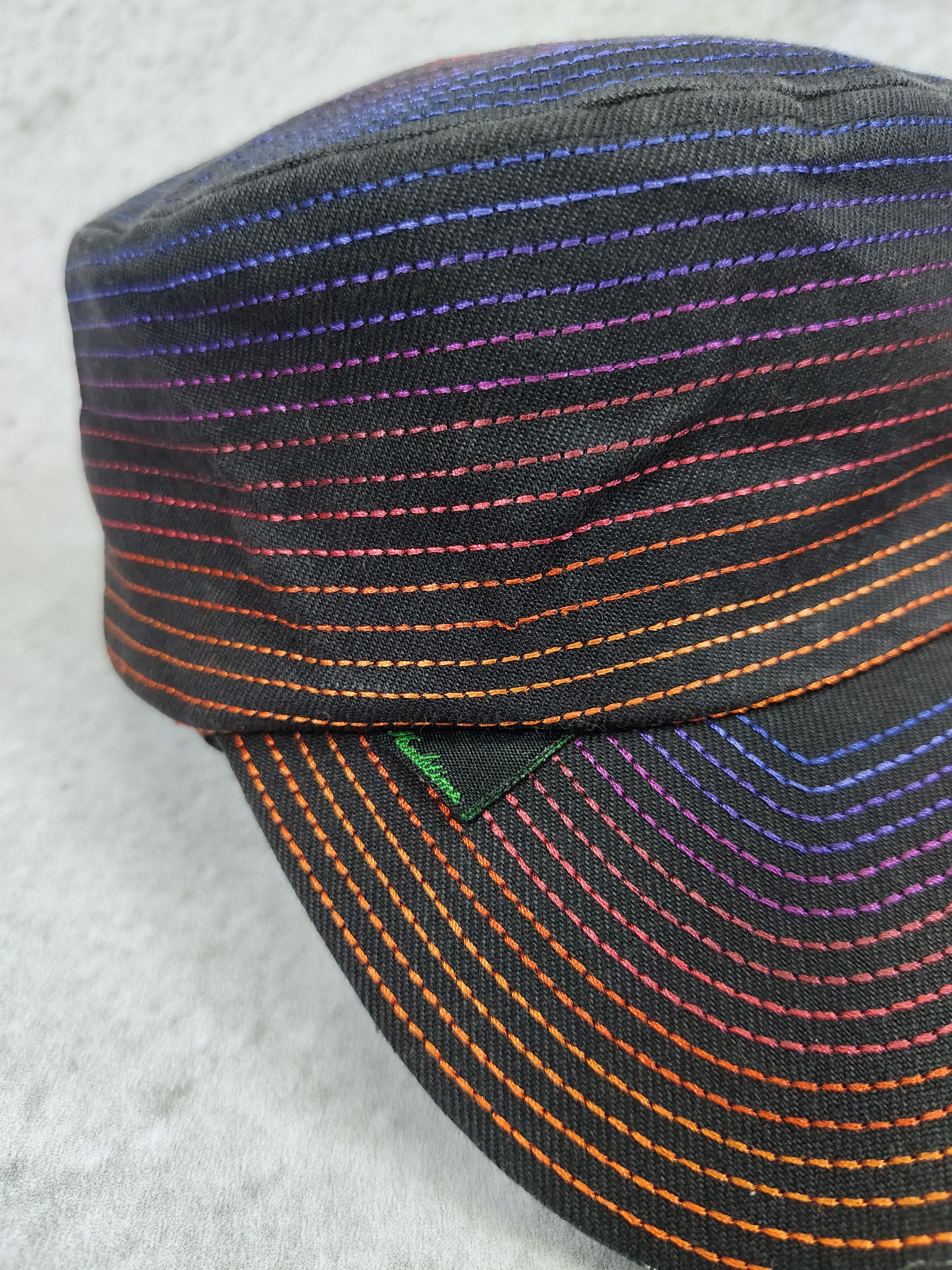 Japanese Brand 2000s Headstime- Japanese Streetwear Military Work Cap Size ONE SIZE - 4 Thumbnail