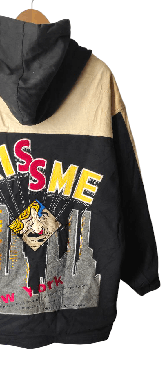 KISS VINTAGE KISS ME HEAVY COAT JACKET Size US XXL / EU 58 / 5 - 4 Thumbnail