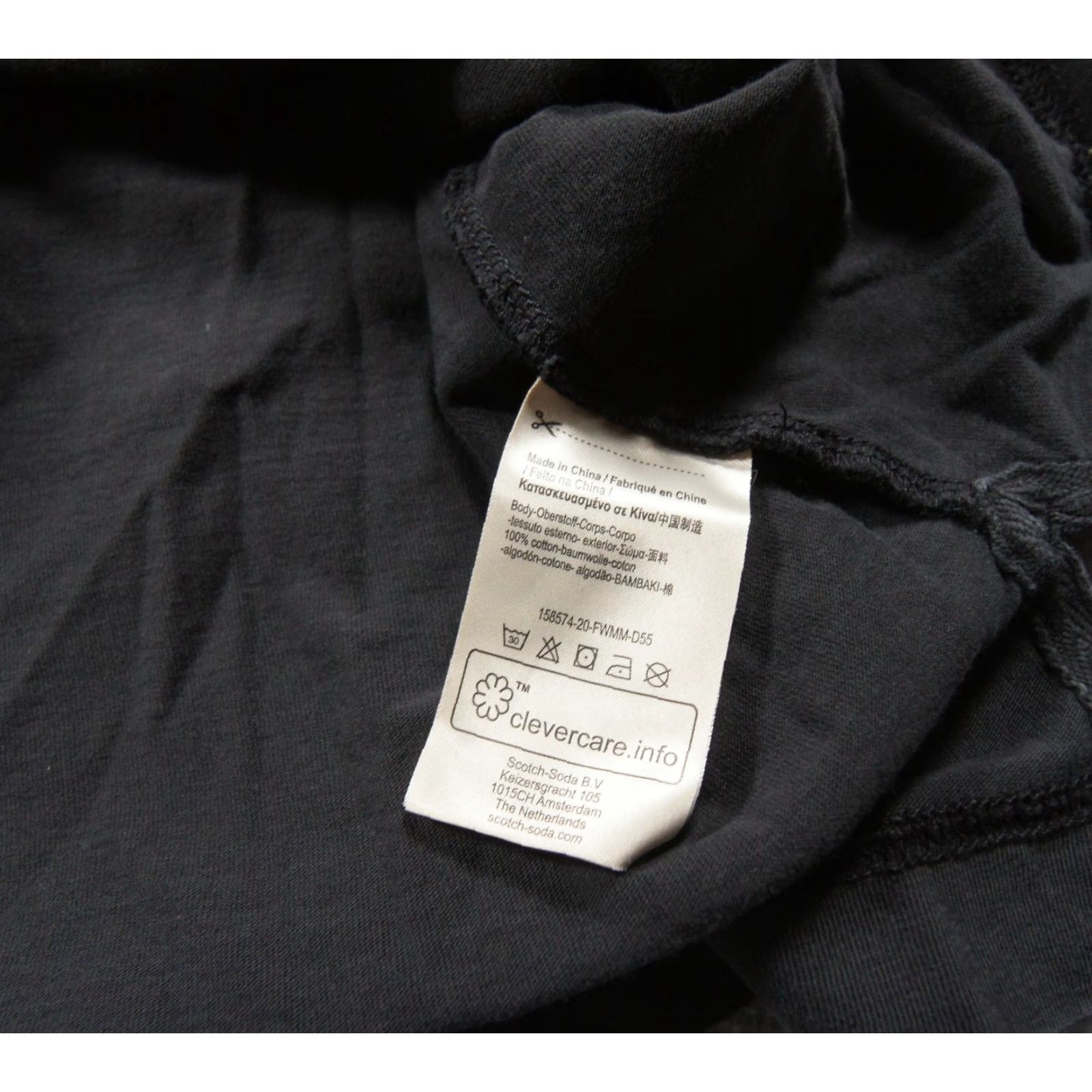 Scotch & Soda Scotch & Soda Shirt Mens Medium Black Polo Short Sleeve Collared Preppy Adult Size US M / EU 48-50 / 2 - 7 Thumbnail