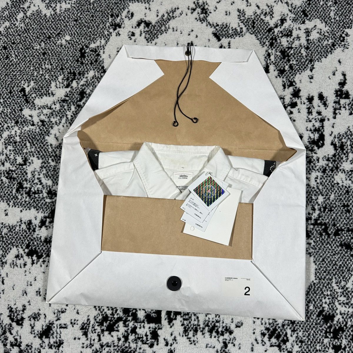 Visvim VISVIM V+V 5-NATION SHIRT L/S (GIZA OX) 2018 Size US M / EU 48-50 / 2 - 9 Thumbnail