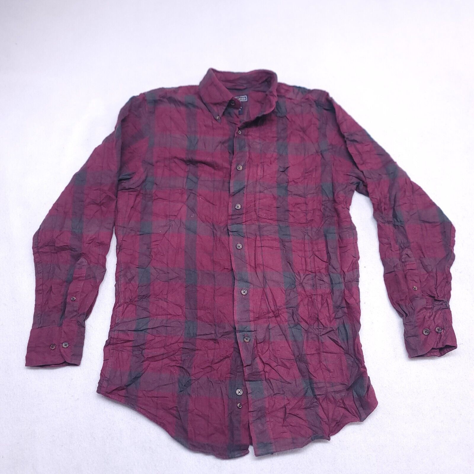 Saddlebred Saddlebred Tartan Flannel Button Up Shirt Mens Size S Red Size US S / EU 44-46 / 1 - 2 Thumbnail