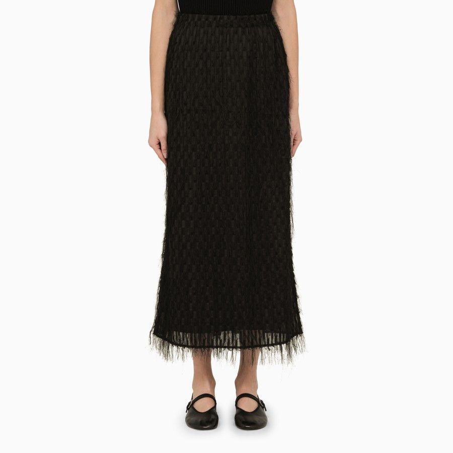 image of By Malene Birger O1D2Blof01223 Skirt In Black, Women's (Size 36)