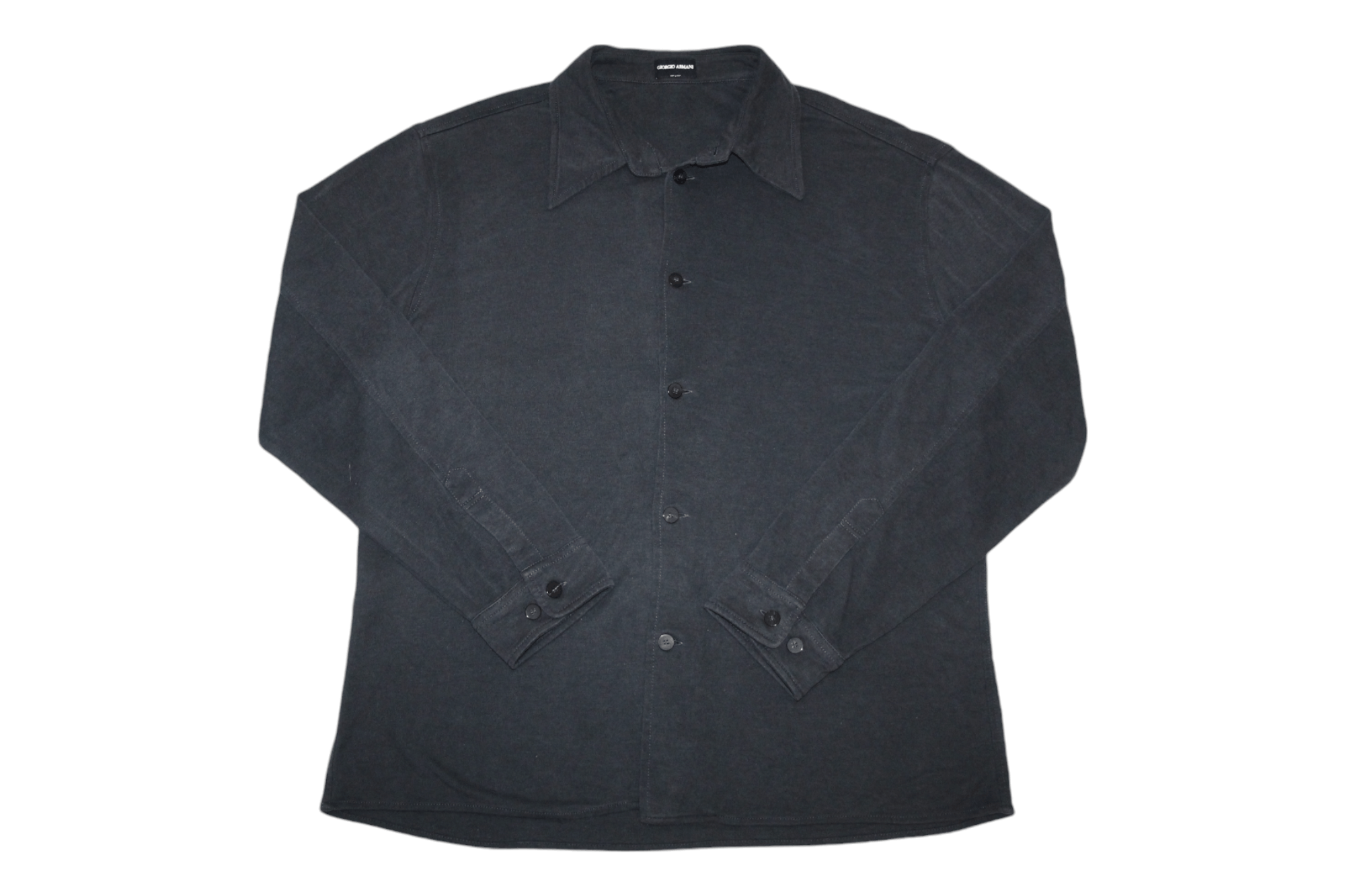 Giorgio Armani VTG🔥 Giorgio Armani Relax Fit Woven Rayon Shirt Size US XL / EU 56 / 4 - 1 Thumbnail