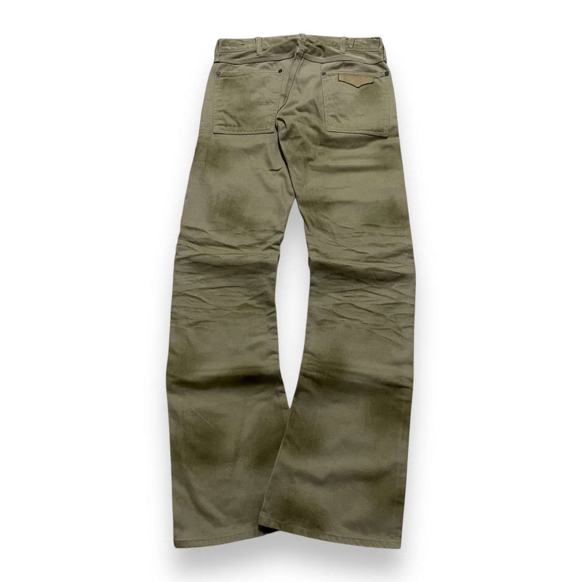 Tornado Mart Original Flared BlueWay B.W.Luxer Jeans Maker Size US 32 / EU 48 - 8 Thumbnail