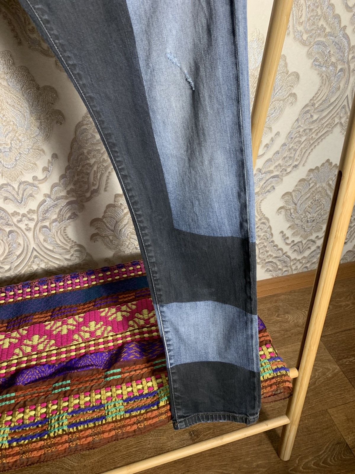 Diesel VINTAGE DIESEL INDUSTRY DENIM DIVISION DESIGNER JEANS Y2K Size US 36 / EU 52 - 6 Thumbnail