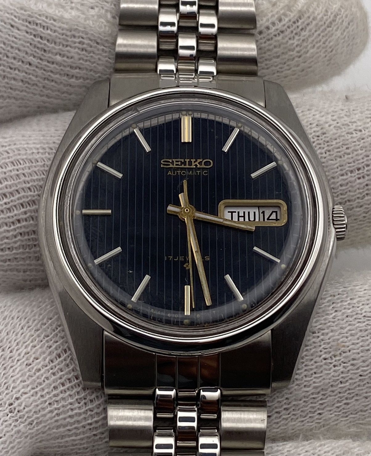 Seiko Vintage Seiko 5 Automatic 6309 Men’s Wristwatch Size 36 - 10 Thumbnail