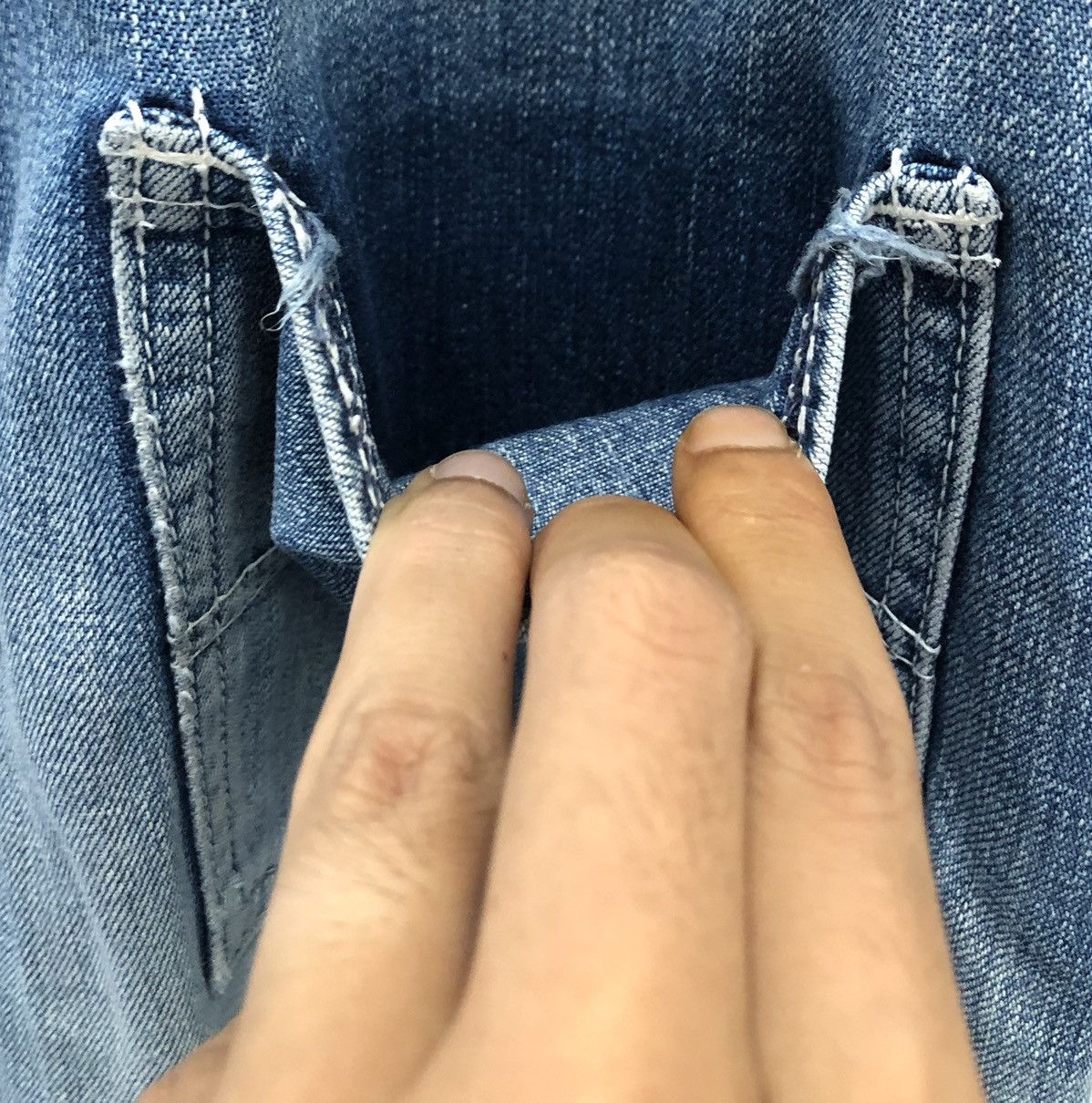 Vintage Vintage Bencer Natural Jeans Overalls Size US 34 / EU 50 - 15 Thumbnail