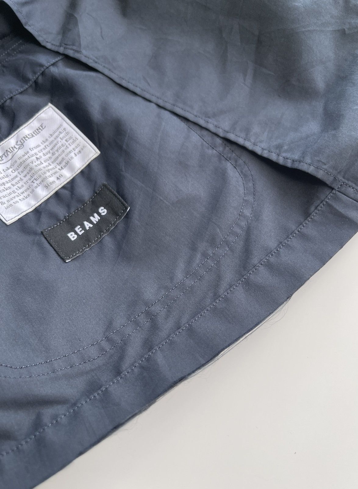 Kaptain Sunshine Kaptain Sunshine X Beams Japan Fieldwrap Navy Jacket Japan Size US M / EU 48-50 / 2 - 15 Thumbnail