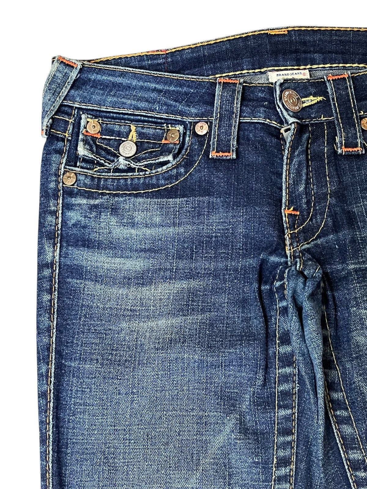 True Religion SICK🔥TRUE RELIGION JOEY flared low rise jeans Size US 28 / EU 44 - 6 Thumbnail
