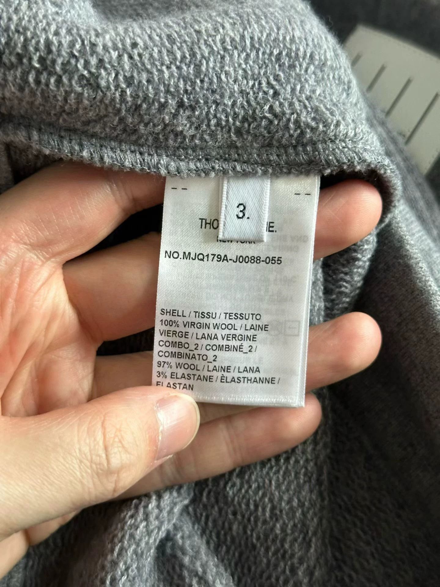 Thom Browne Thom Browne Wool Sweatpants Size 3 New with Tags Size US 33 - 4 Thumbnail