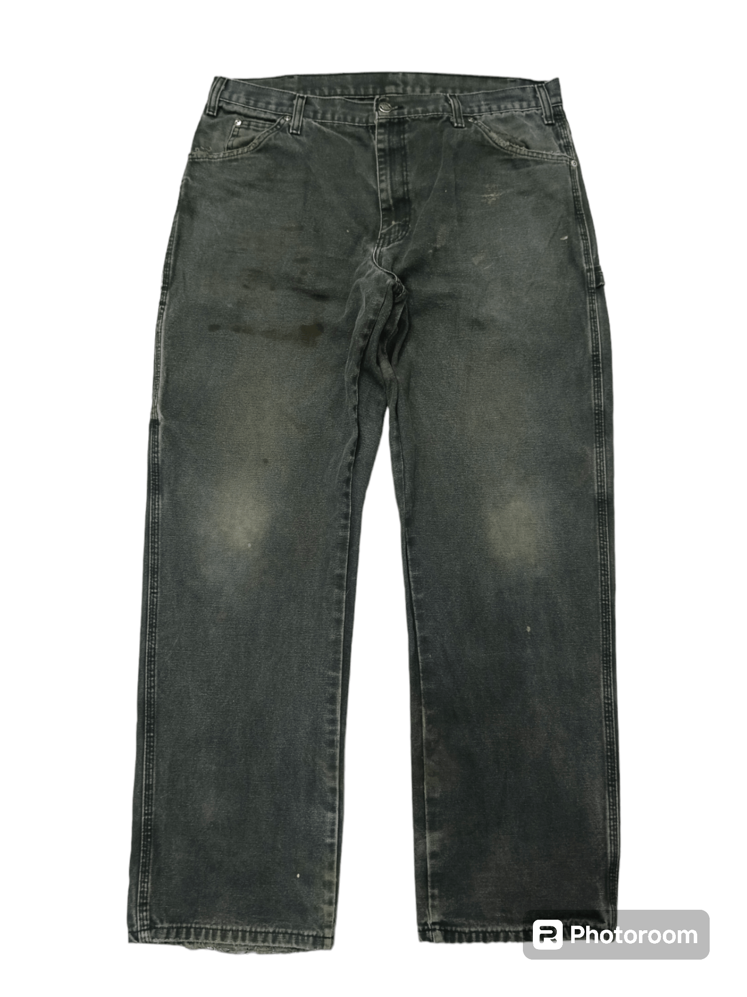 Vintage SICK FADED DICKIES CARPENTWR DENIM PANTS Size US 35 - 1 Thumbnail