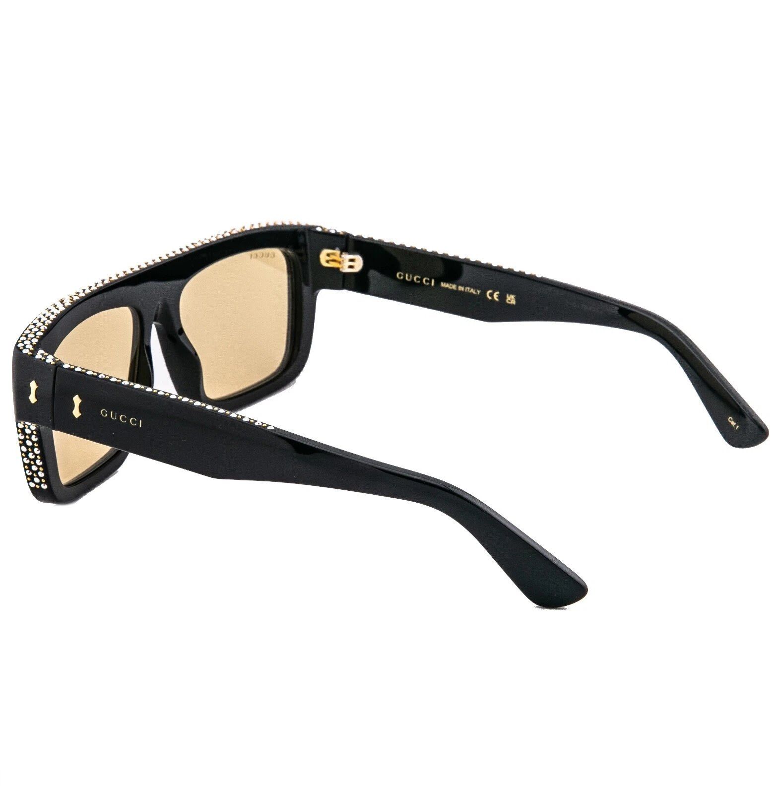 Gucci GUCCI HOLLYWOOD 1461 Black Rim Gg1461S 004 Sunglasses Size ONE SIZE - 3 Thumbnail
