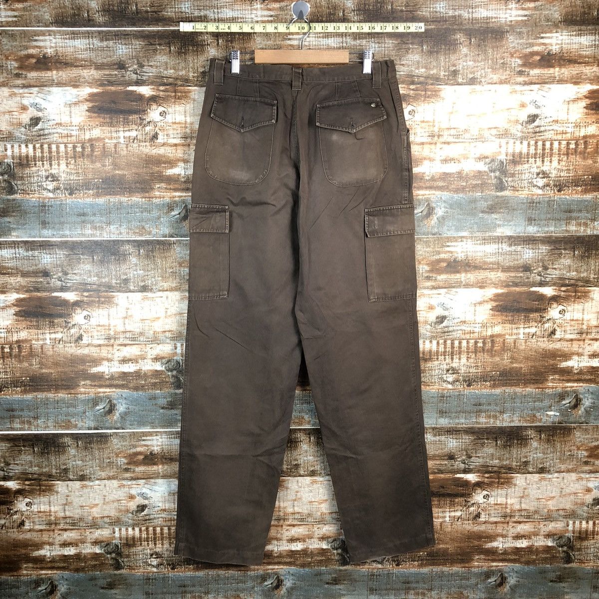 Japanese Brand DL Superga Sportwear Brown Cargo Multipocket Pants #C094 Size US 30 / EU 46 - 13 Thumbnail