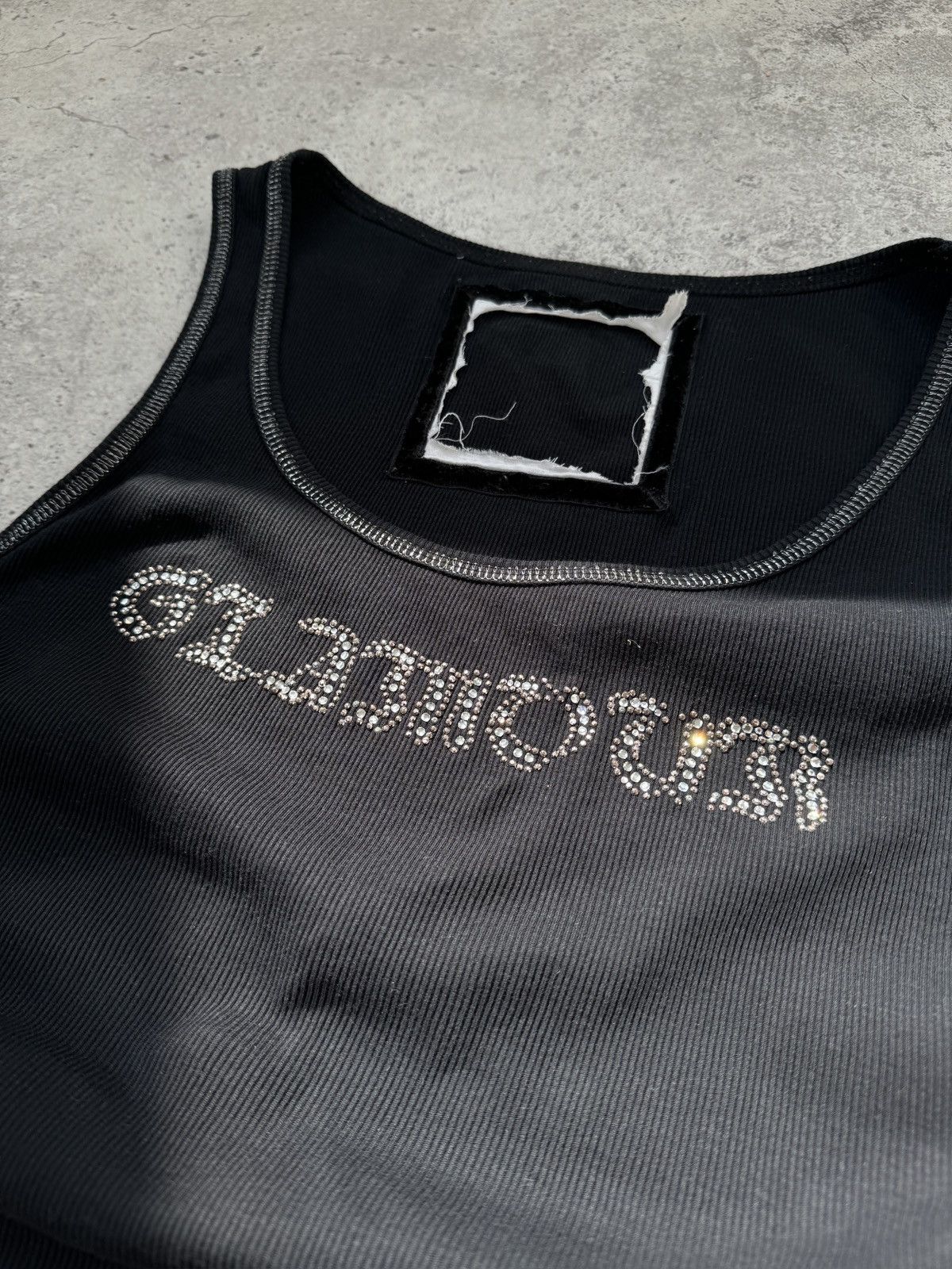 Hysteric Glamour Vintage 00s Glamour Glitter Sleeveless Size M / US 6-8 / IT 42-44 - 2 Thumbnail