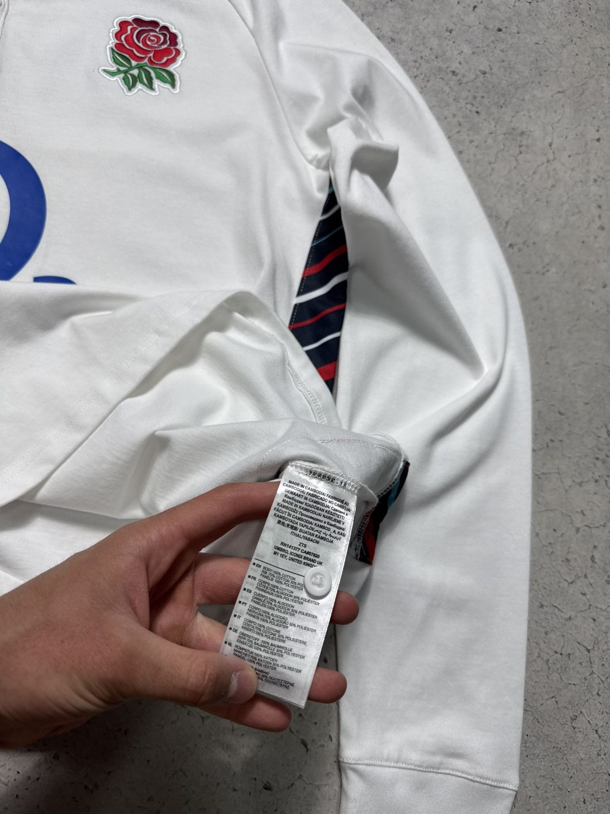 Umbro Umbro England Rugby League Rugby Sweatshirt O2 Size US XL / EU 56 / 4 - 8 Thumbnail