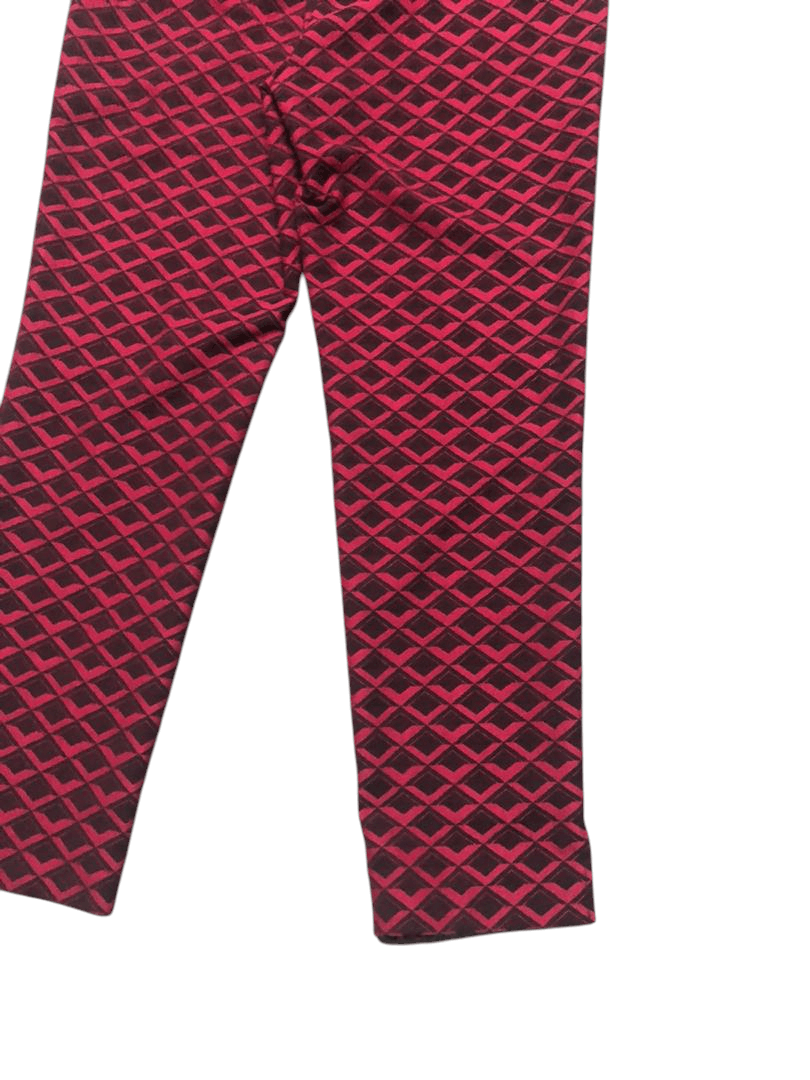 Krizia × Krizia Uomo Evex By Krizia Geometric Colourful Ankle Pants Women Size 30" / US 8 / IT 44 - 8 Thumbnail
