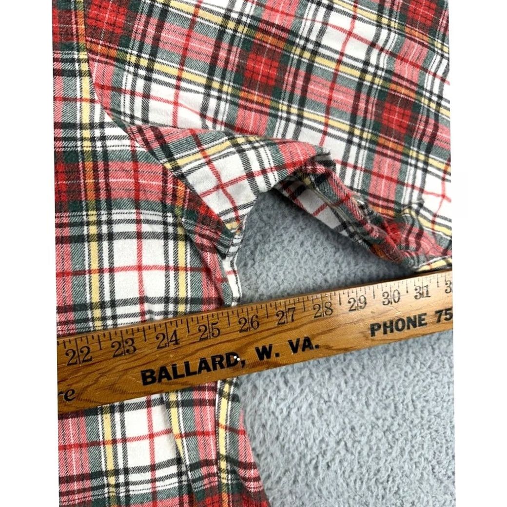 Ralph Lauren Ralph Lauren Blaire Button-Down Shirt Mens XL Red Madras Plaid Long Sleeve Pony Size US XL / EU 56 / 4 - 6 Thumbnail