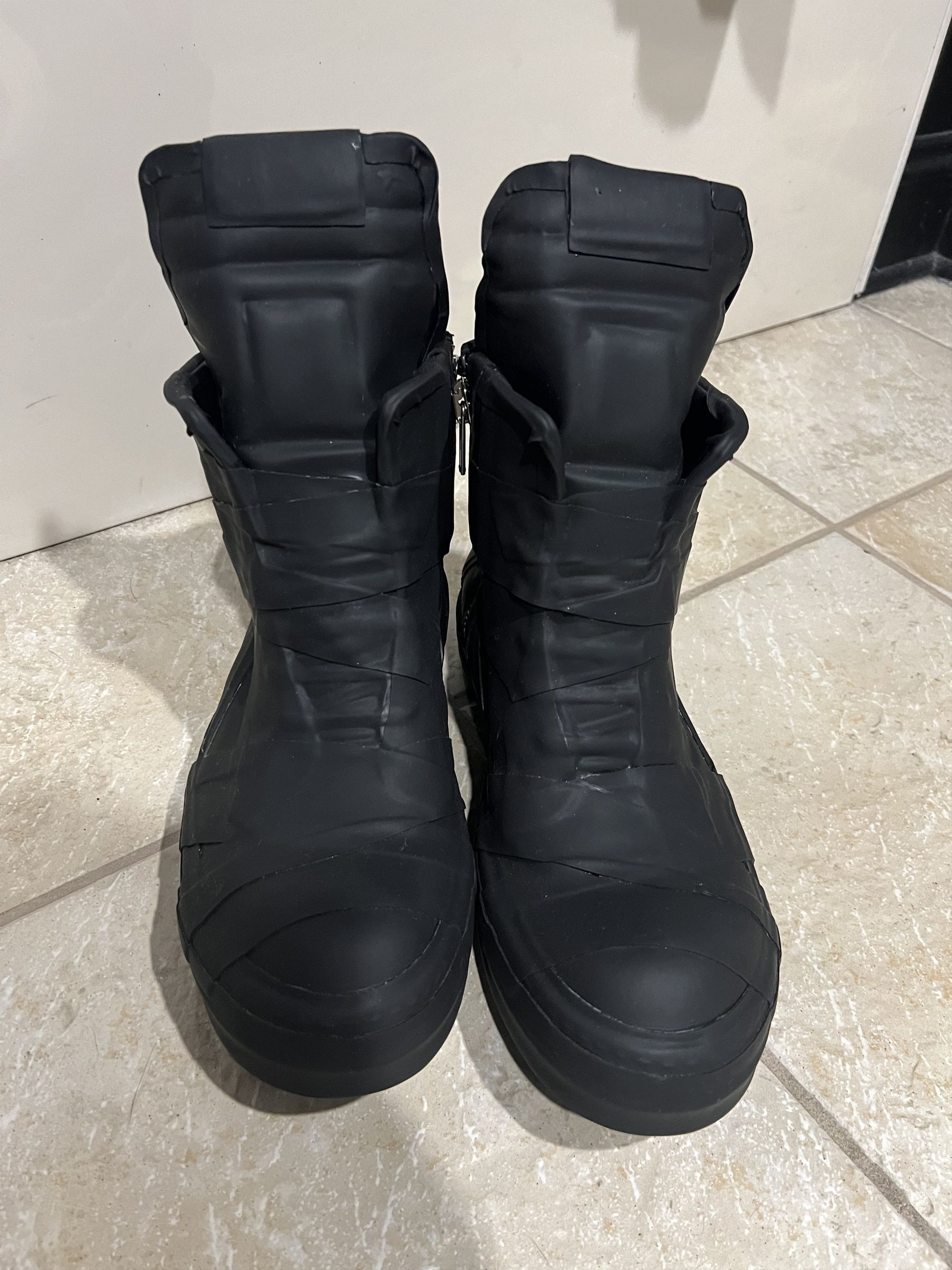 靴 Rick Owens Rubber Performa Geobasket 43 g6 | ❌SOLD❌ Rick Owens Rubber Performa Geobasket Size - 43 Price