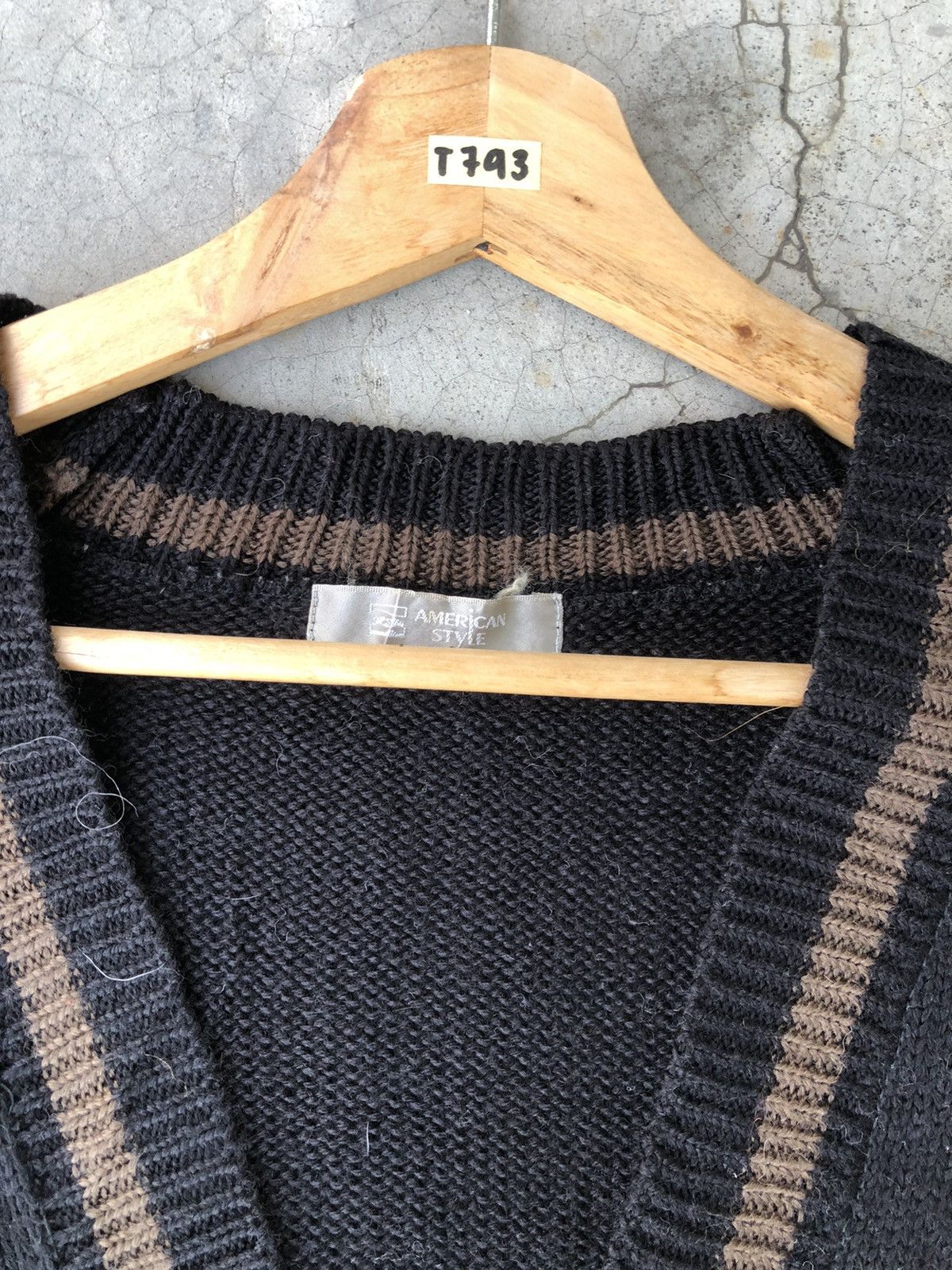 Aran Isles Knitwear 🔴Vintage Knitware Cardigan Sweater Plain Design Size L / US 10 / IT 46 - 6 Thumbnail