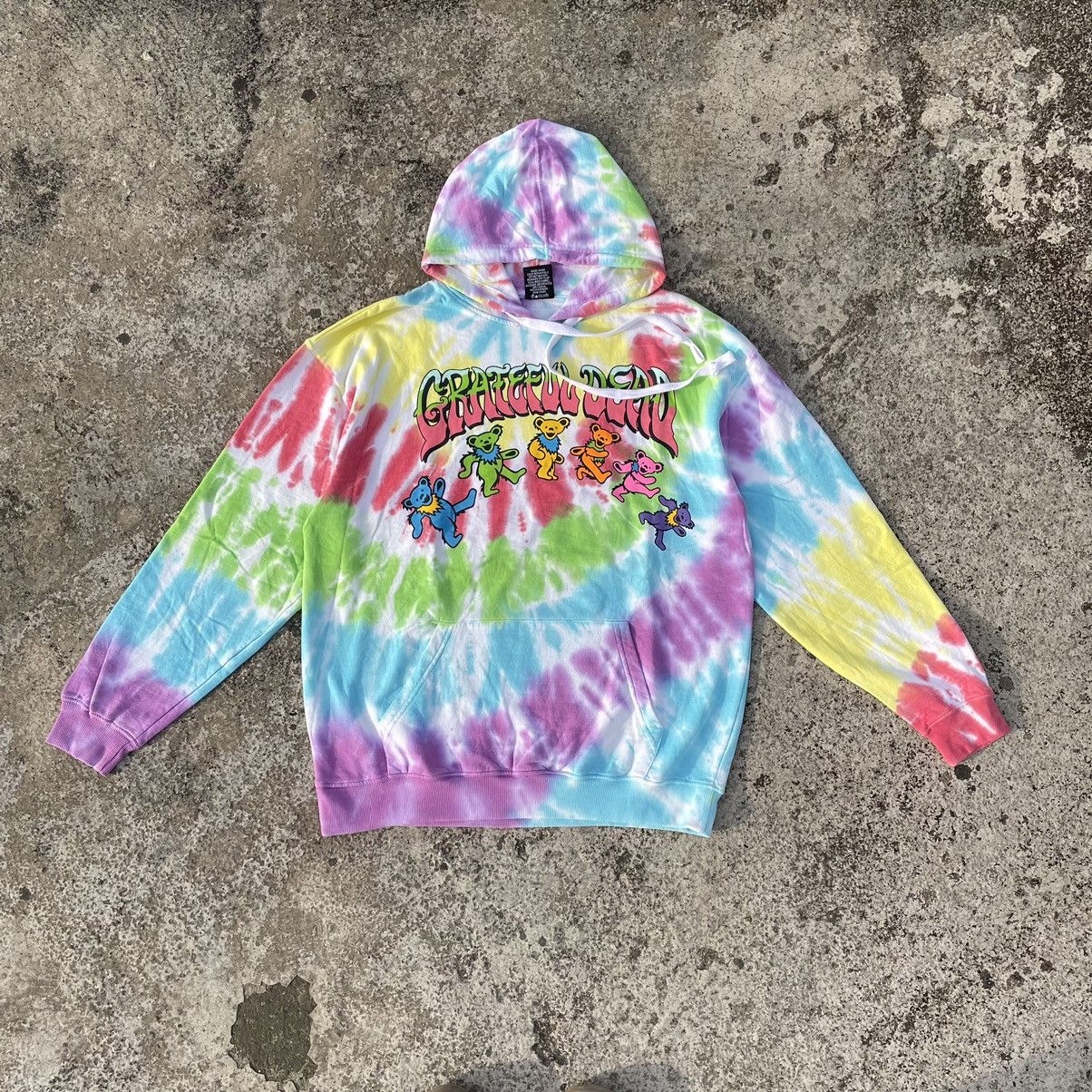 Grateful Dead GRATEFUL DEAD TIE DYE HOODIE Size US L / EU 52-54 / 3 - 1 Thumbnail