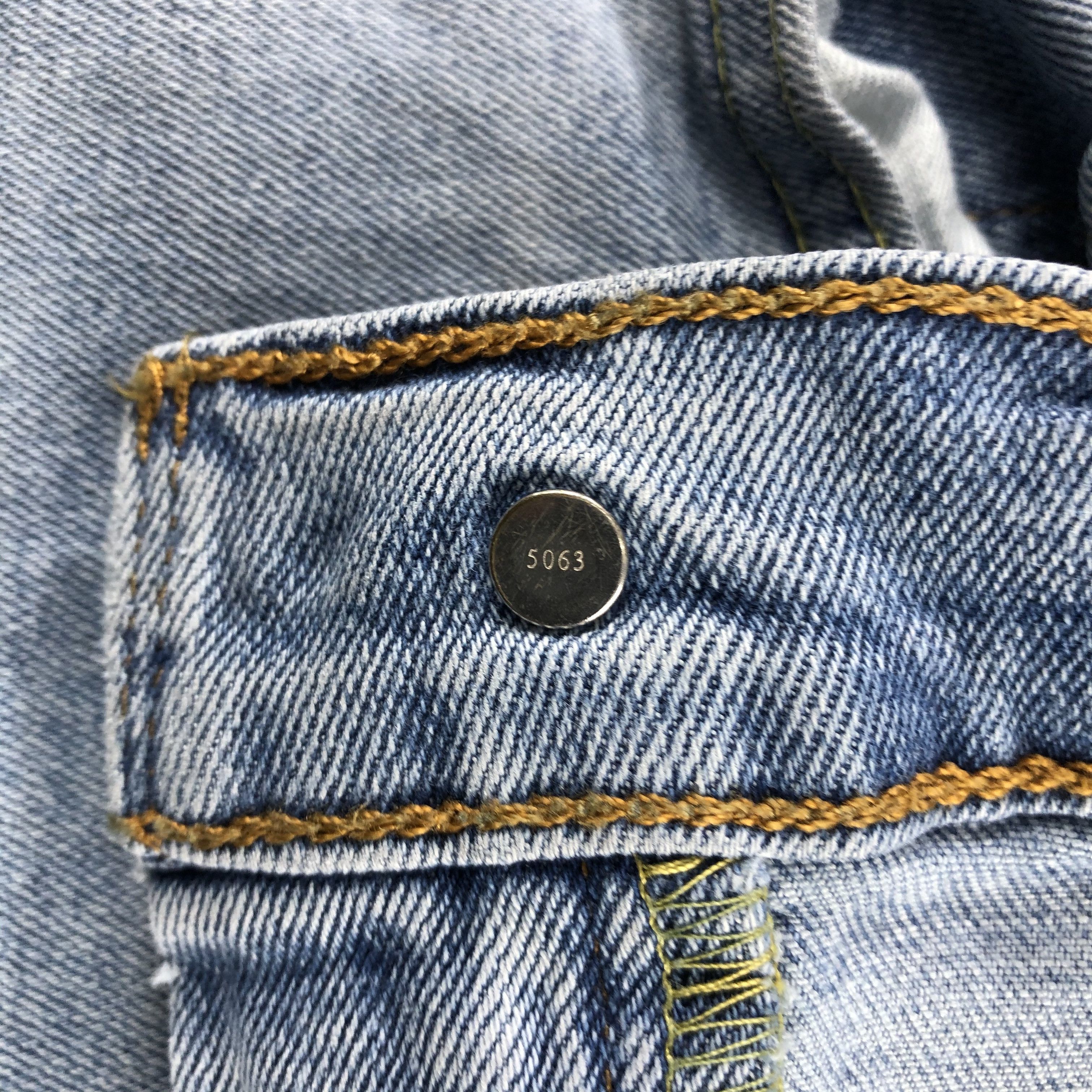 Levi's × Vintage Vintage Blue Wash Levis 513 Jeans-JM3176 Size US 33 - 11 Thumbnail