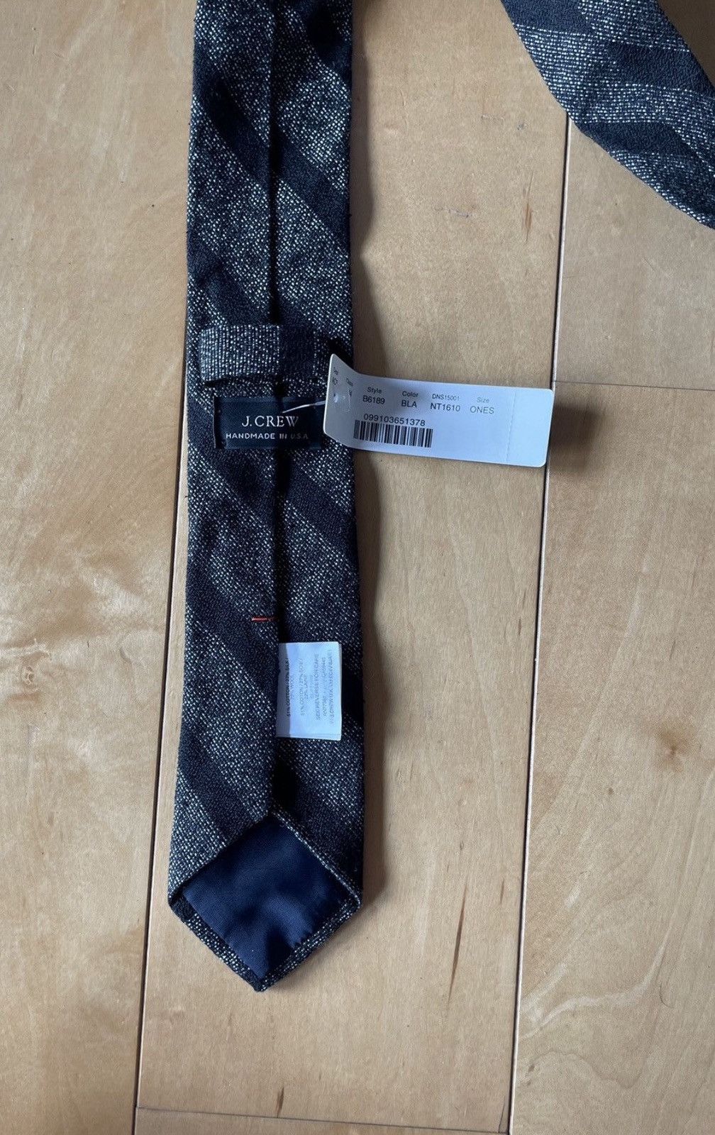 J.Crew Handmade in the USA Tie Size ONE SIZE - 2 Thumbnail