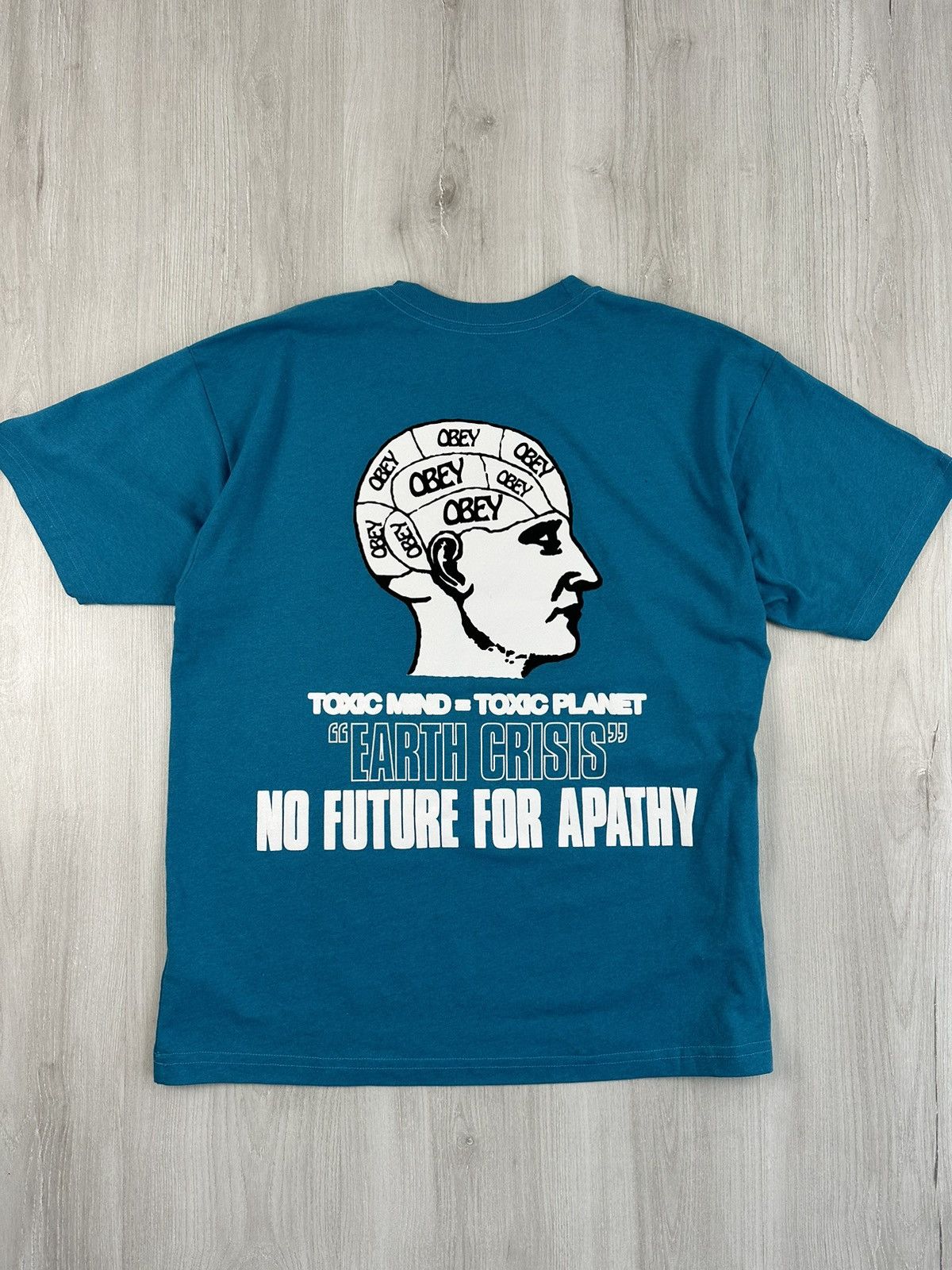 Obey × Vintage Obey Sustainable EARTH CRISIS Tshirt tee Size US L / EU 52-54 / 3 - 2 Thumbnail