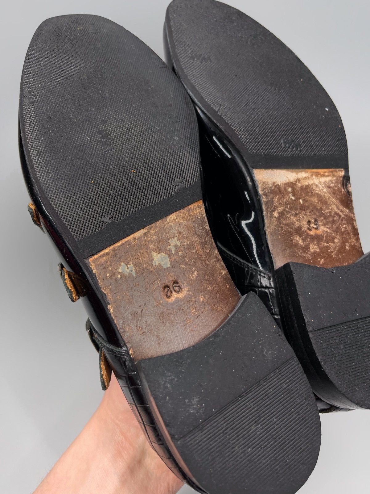 Santoni Santoni Triple Monk Strap Shoes Double Monk Strap Size US 6 / IT 36 - 12 Thumbnail