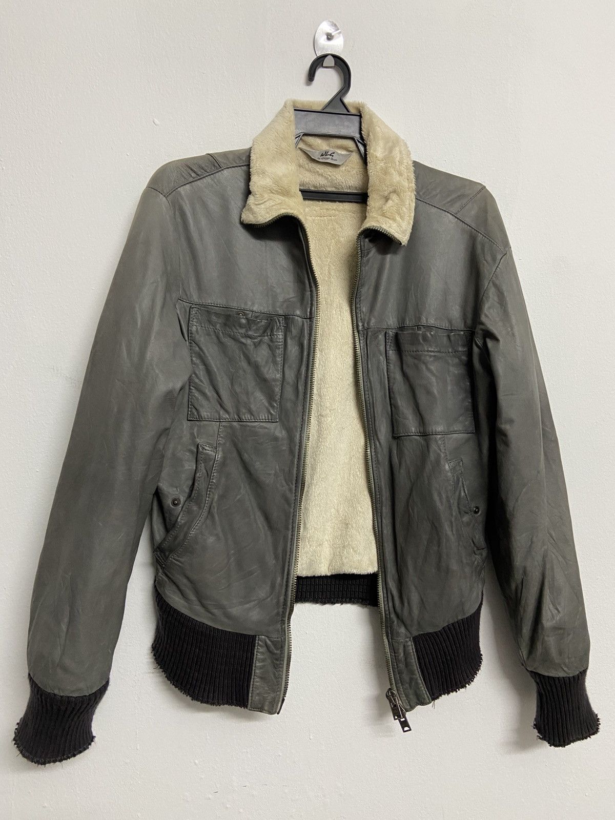 Giorgio Brato Giorgio Brato Leather Bomber Jacket Size 46 Size US S / EU 44-46 / 1 - 2 Thumbnail