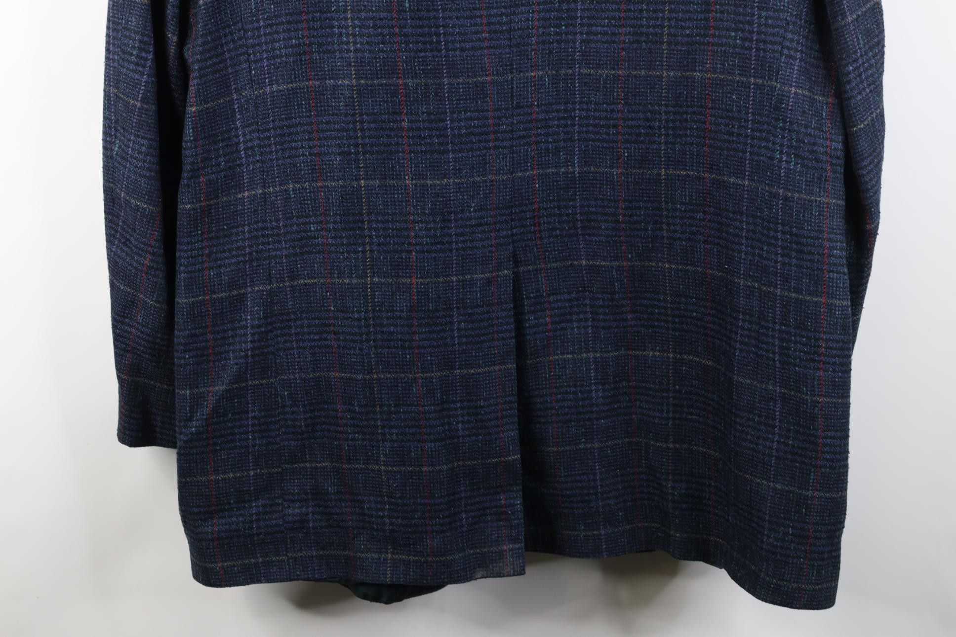 Vintage Vintage 70s Streetwear Wool Tweed Suit Coat Blazer Jacket Size US XXL / EU 58 / 5 - 17 Thumbnail