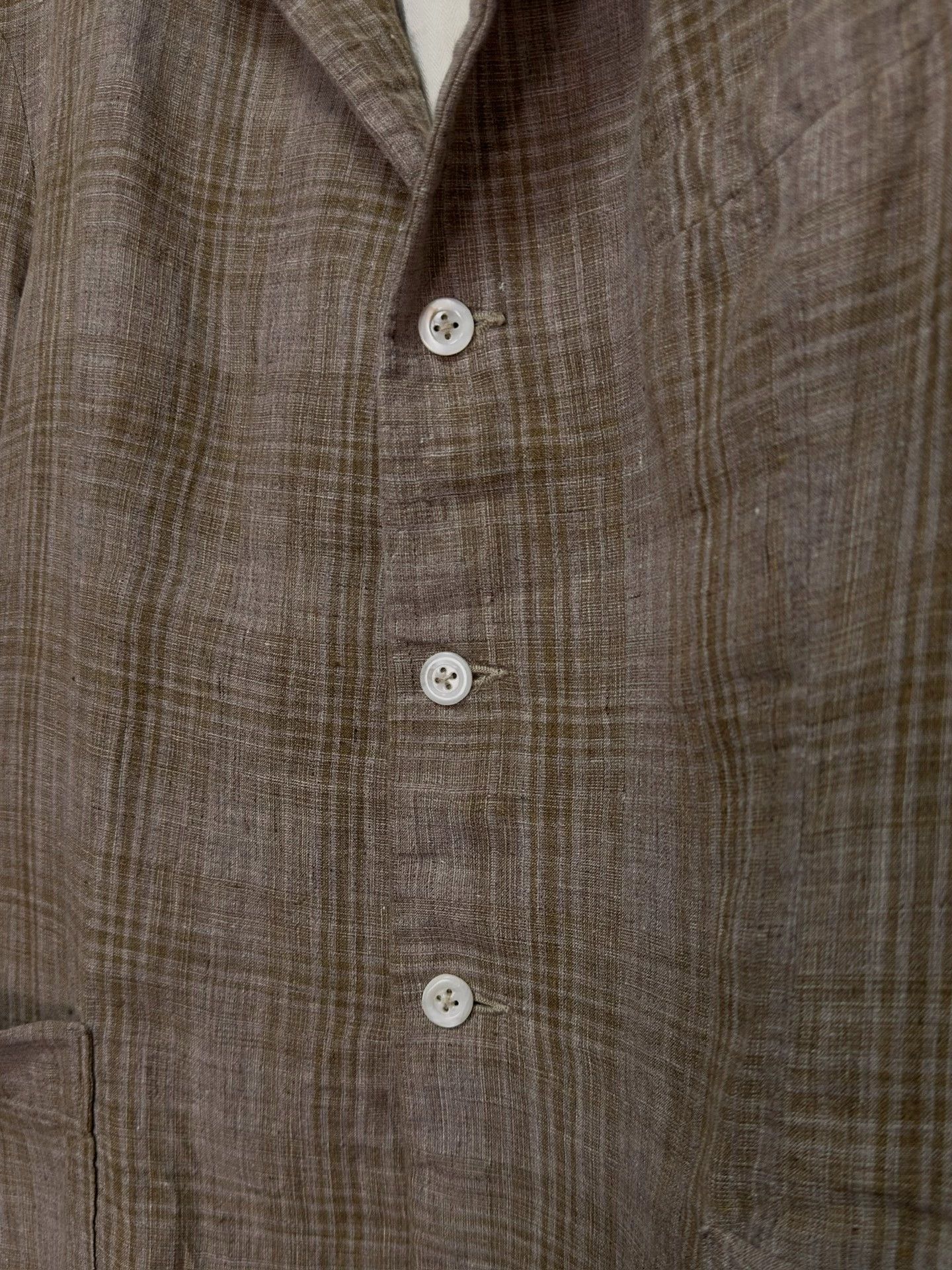 Other kaval vintage linen hand-dyed hand-sewn jacket M Size US M / EU 48-50 / 2 - 6 Thumbnail