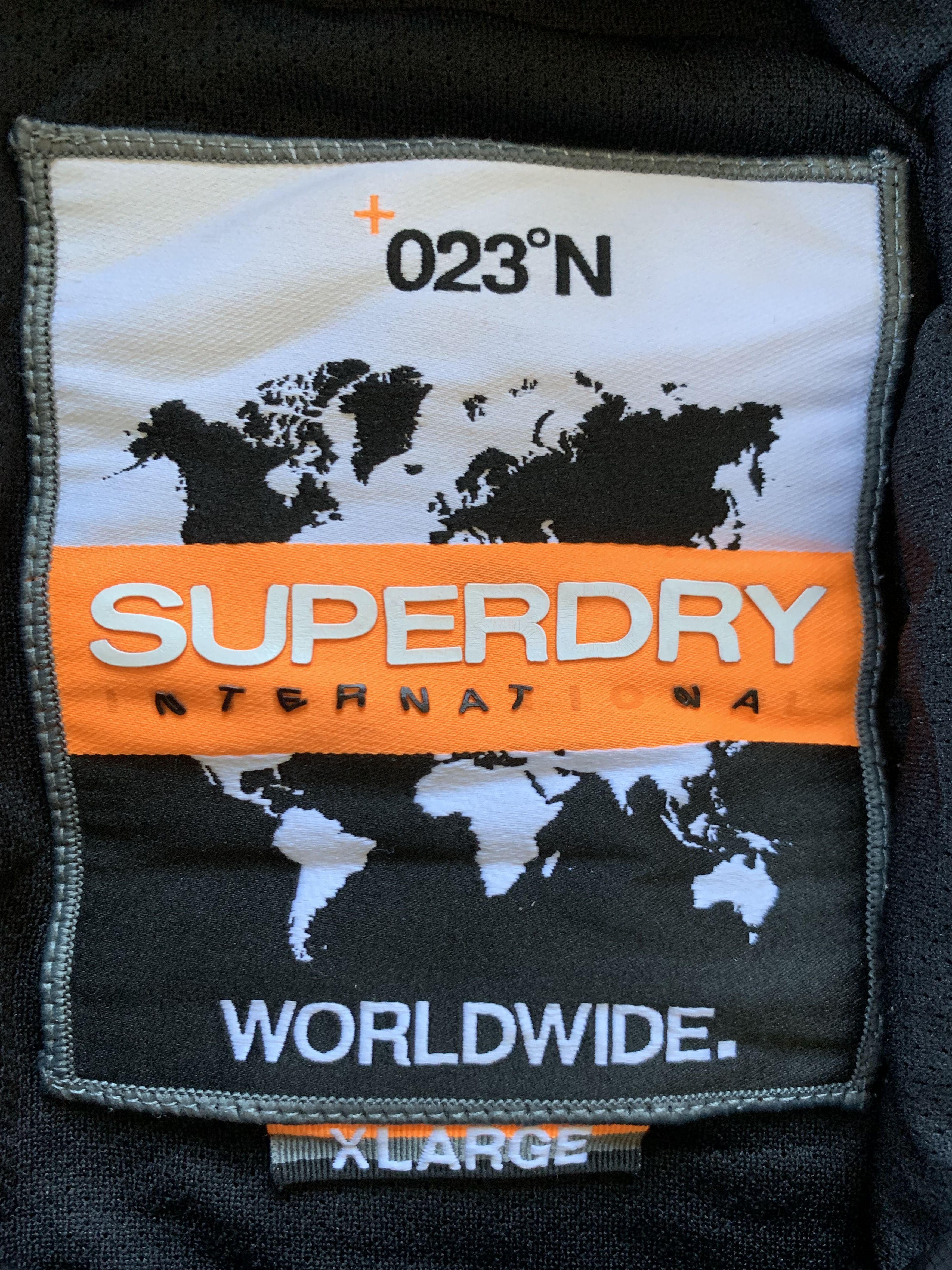 Superdry Superdry International Mens Hoodie Sherpa Fleece Hood Size US XL / EU 56 / 4 - 9 Thumbnail