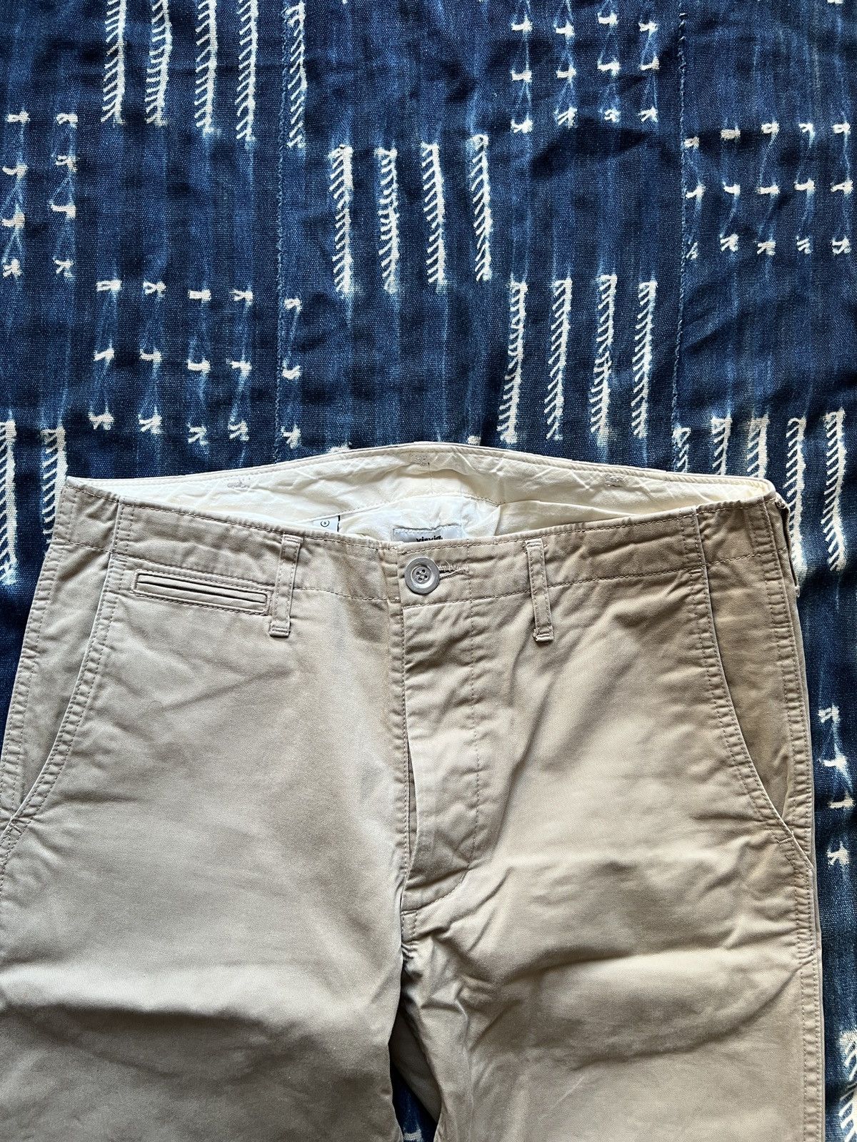 Visvim Visvim High Water Chino Pants – Giza cotton Size US 30 / EU 46 - 3 Thumbnail