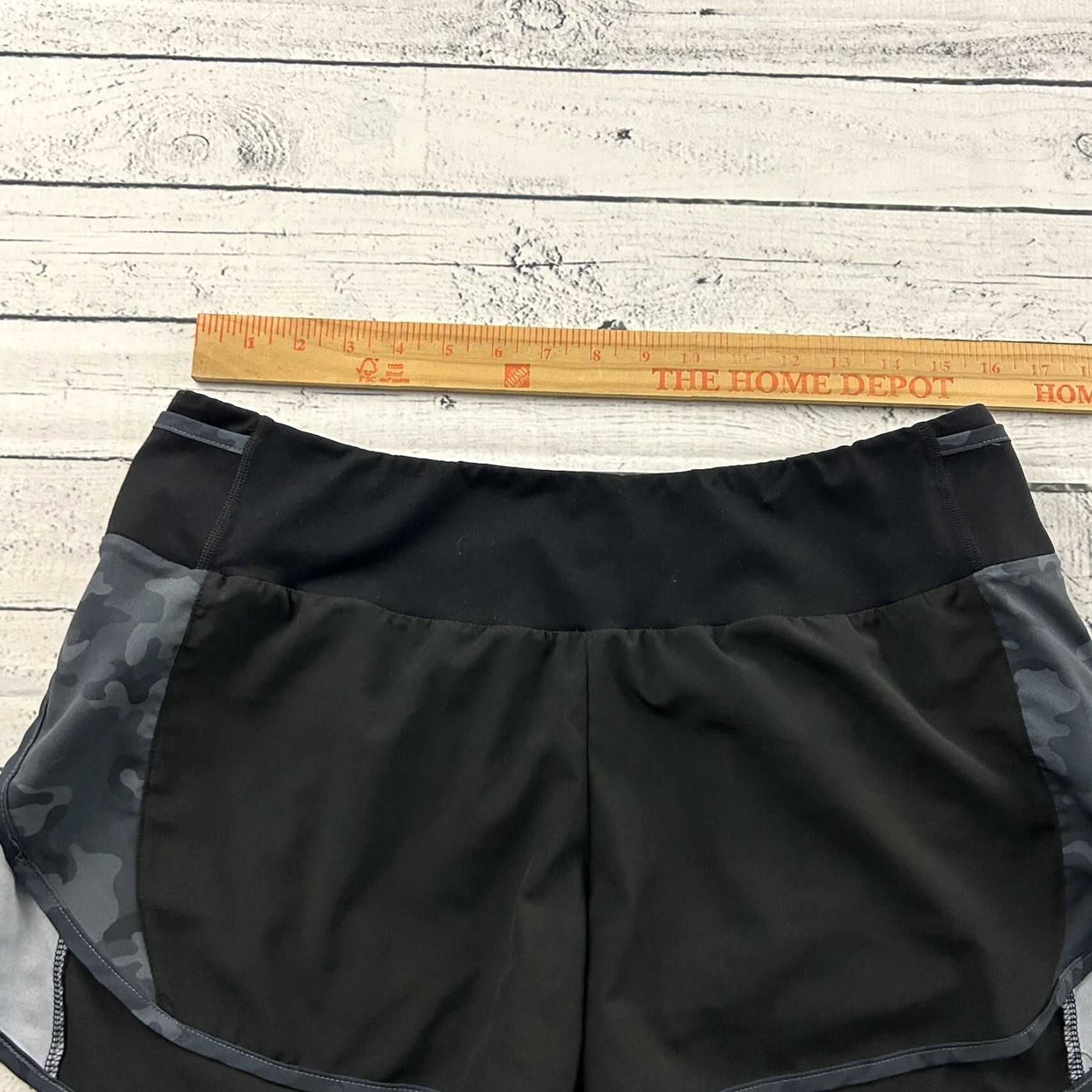 Vintage ZYIA Active Lined Running Shorts Women's 2XL Black Size 40" / US 18 - 4 Thumbnail