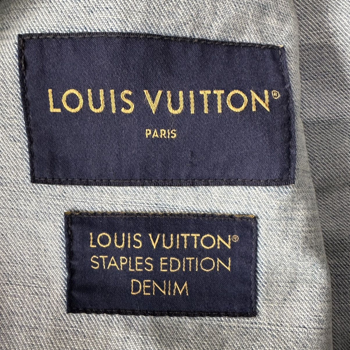 Louis Vuitton LOUIS VUITTON EMBROIDERED TRUCKER DENIM JACKET Size US XXL / EU 58 / 5 - 18 Thumbnail