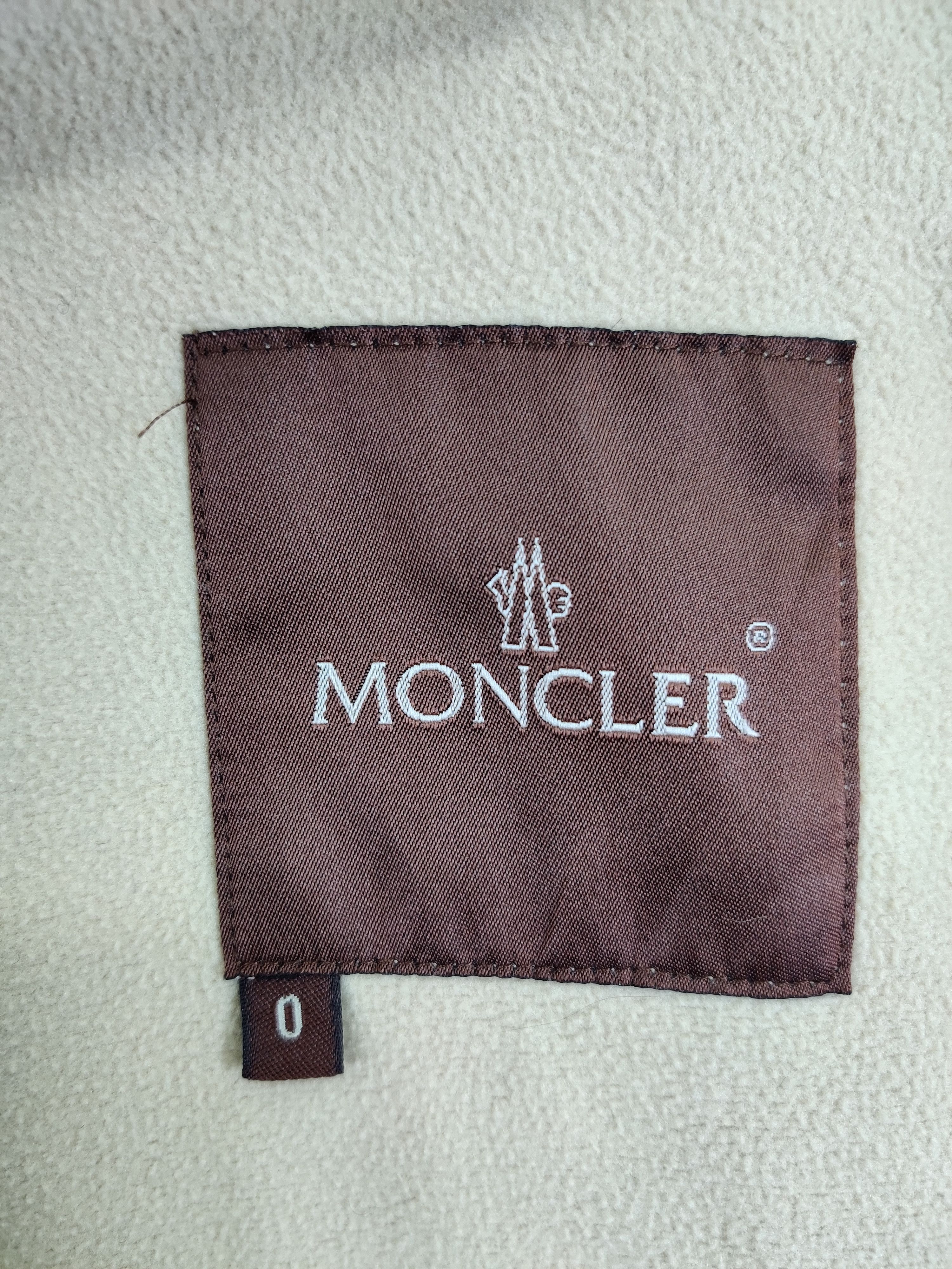 Moncler Vintage Moncler Coat Button Ups Jacket Size US M / EU 48-50 / 2 - 19 Thumbnail