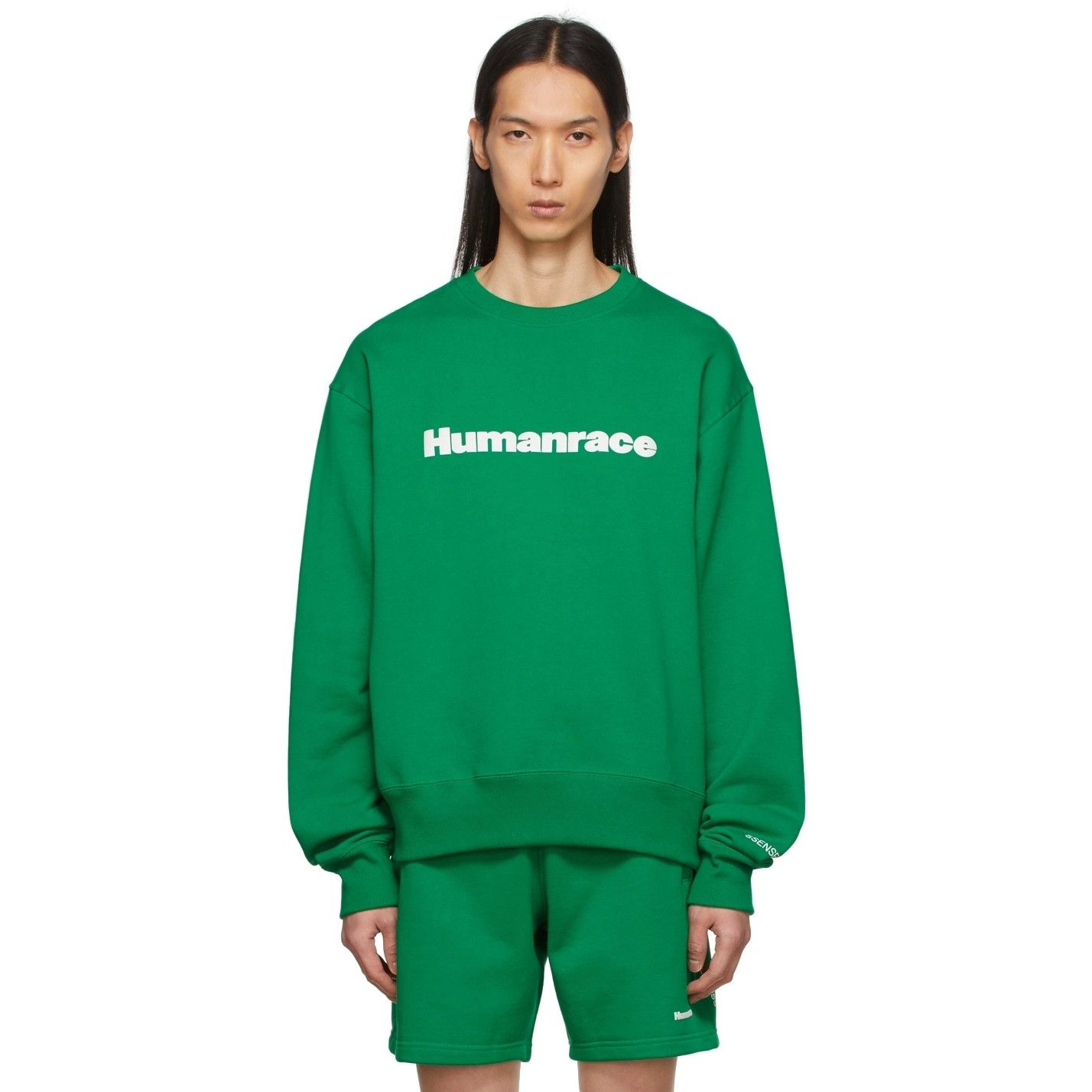 Humanrace NWT SSENSE x HUMANRACE x ADIDAS CREW SWEATSHIRT, SIZE: SMALL Size US S / EU 44-46 / 1 - 5 Thumbnail