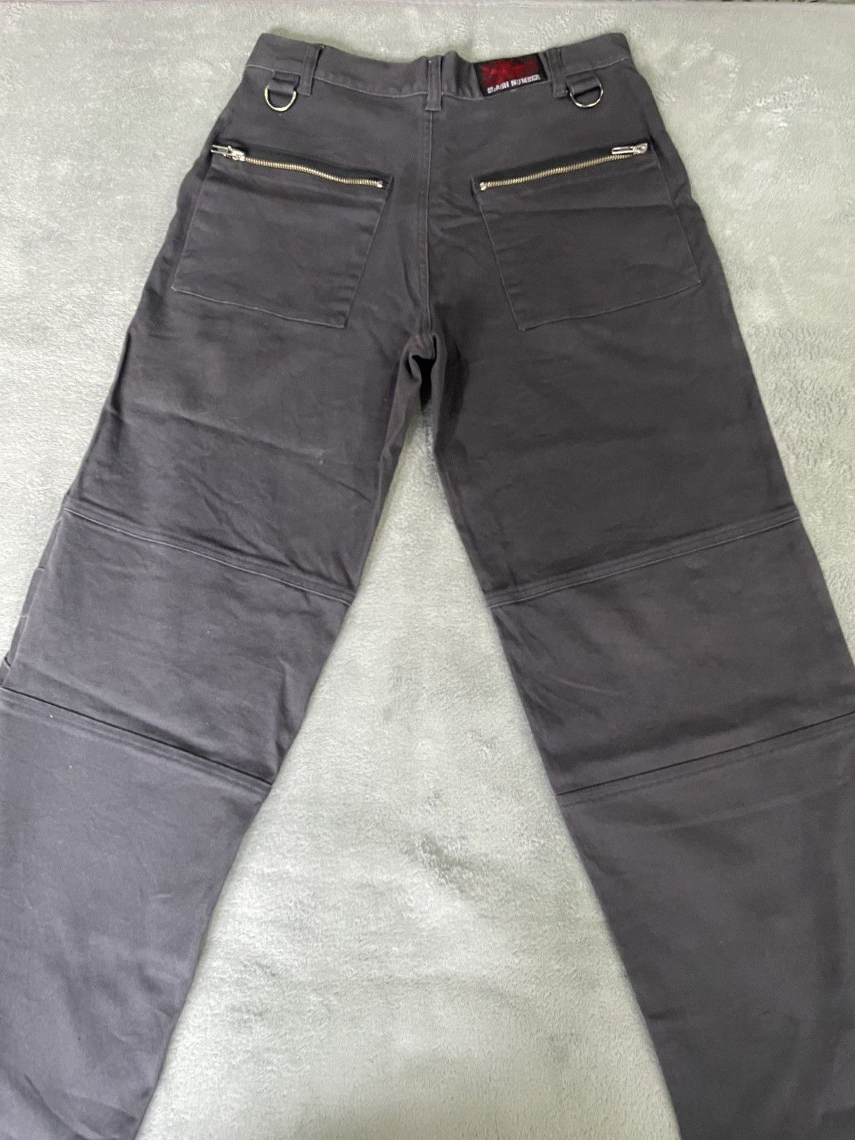 Japanese Brand SLASH NUMBER PUNK BONDAGE STYLE PANT Size US 28 / EU 44 - 19 Thumbnail