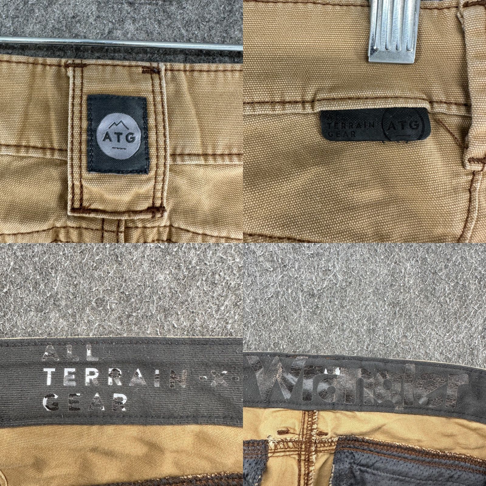 Wrangler Wrangler Pants Mens 32x30 Brown Cargo All Terrain Gear ATG Cotton Double Knee Pants Mens Brown Cargo 32x30 Vintage No Size US 32 / EU 48 - 8 Thumbnail