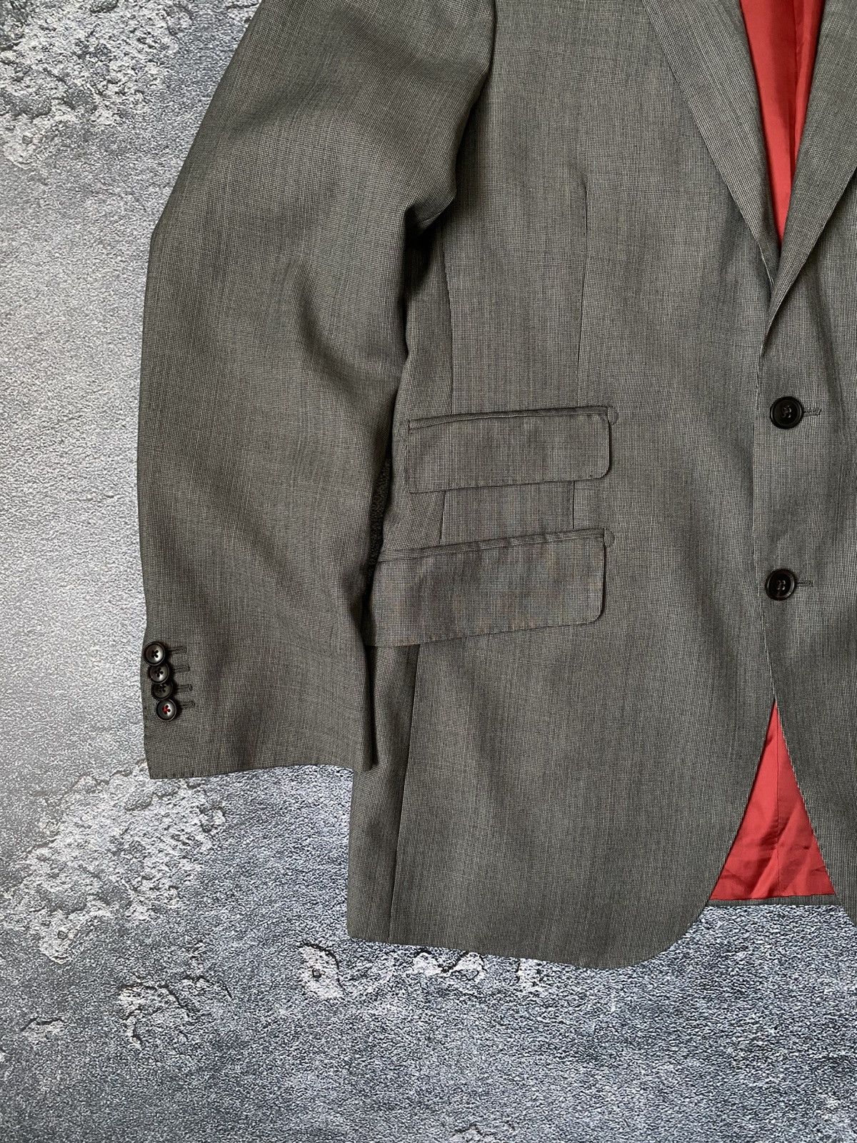 Suitsupply Suitsupply Sienna Single Breasted Gray Wool 2 Piece Blazer Size 50R - 2 Thumbnail