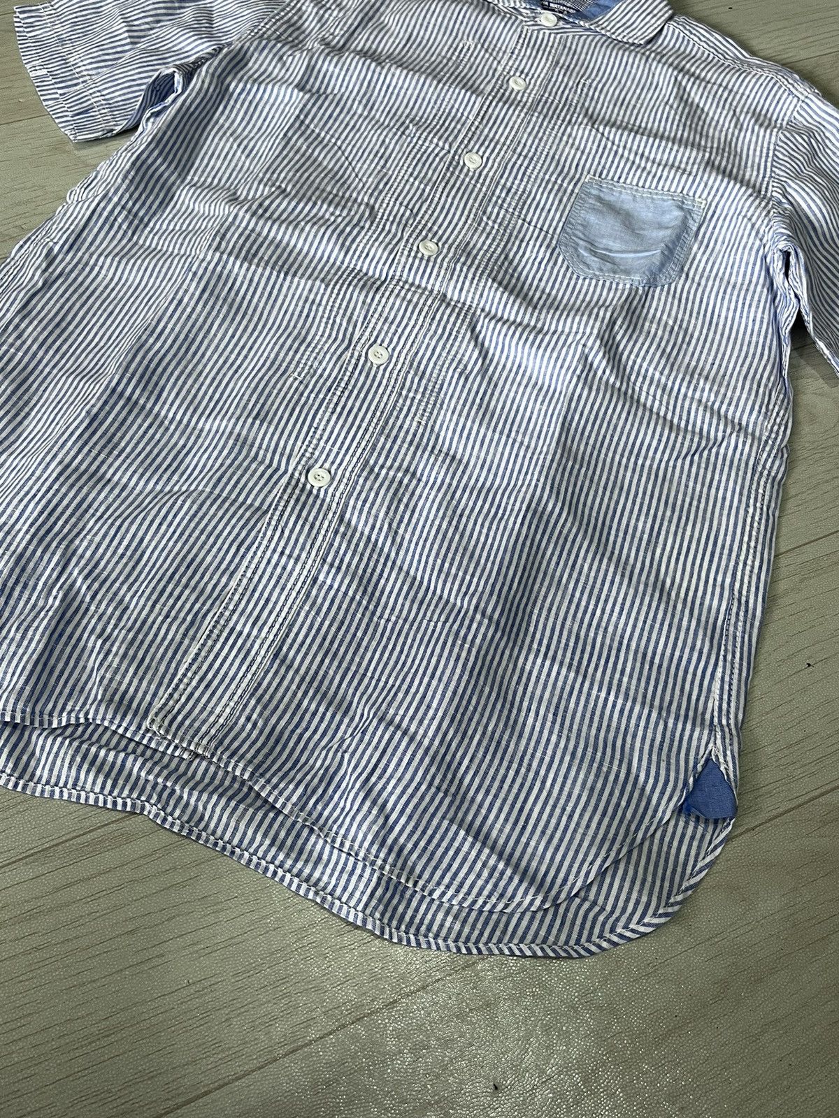 Comme des Garcons 💥Junya Watanabe💥 Comme des Garcons Man stripe shirt Size US S / EU 44-46 / 1 - 4 Thumbnail